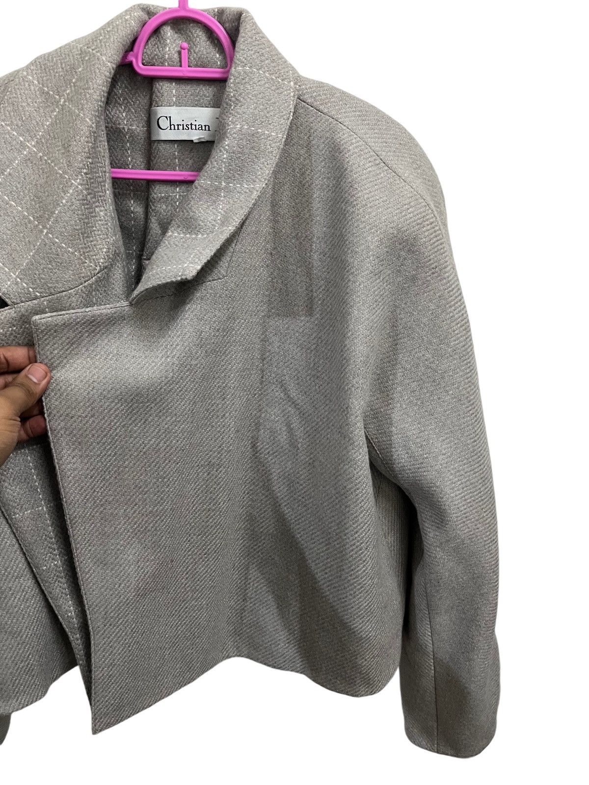 Christian Dior Monsieur × Dior Vintage Christian Dior Cropped Blazer Size S / US 4 / IT 40 - 2 Thumbnail