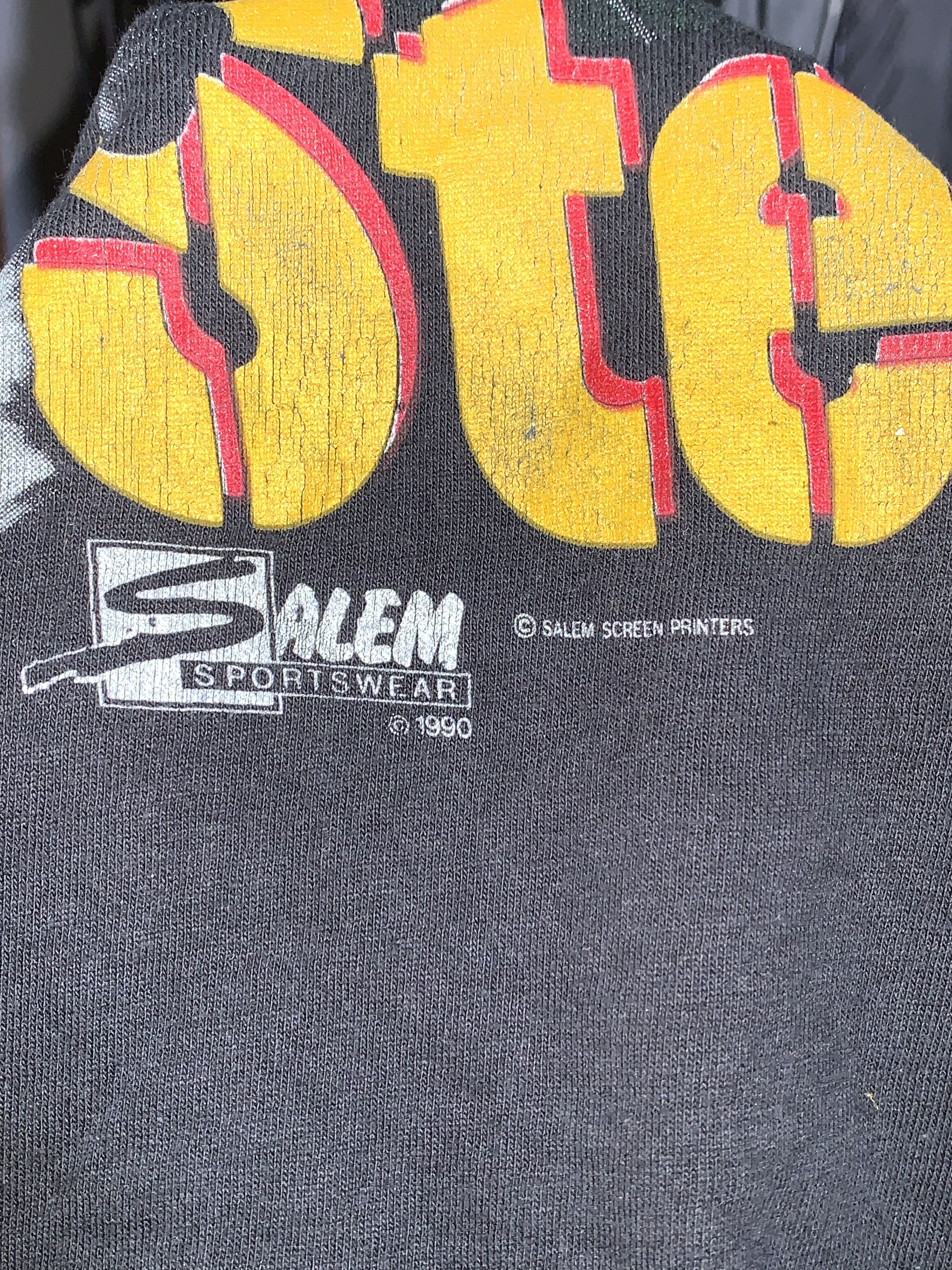Jerzees Vtg Salem Sportswear Label 1990 PITTSBURGH STEELERS (XL) Size US XL / EU 56 / 4 - 3 Thumbnail