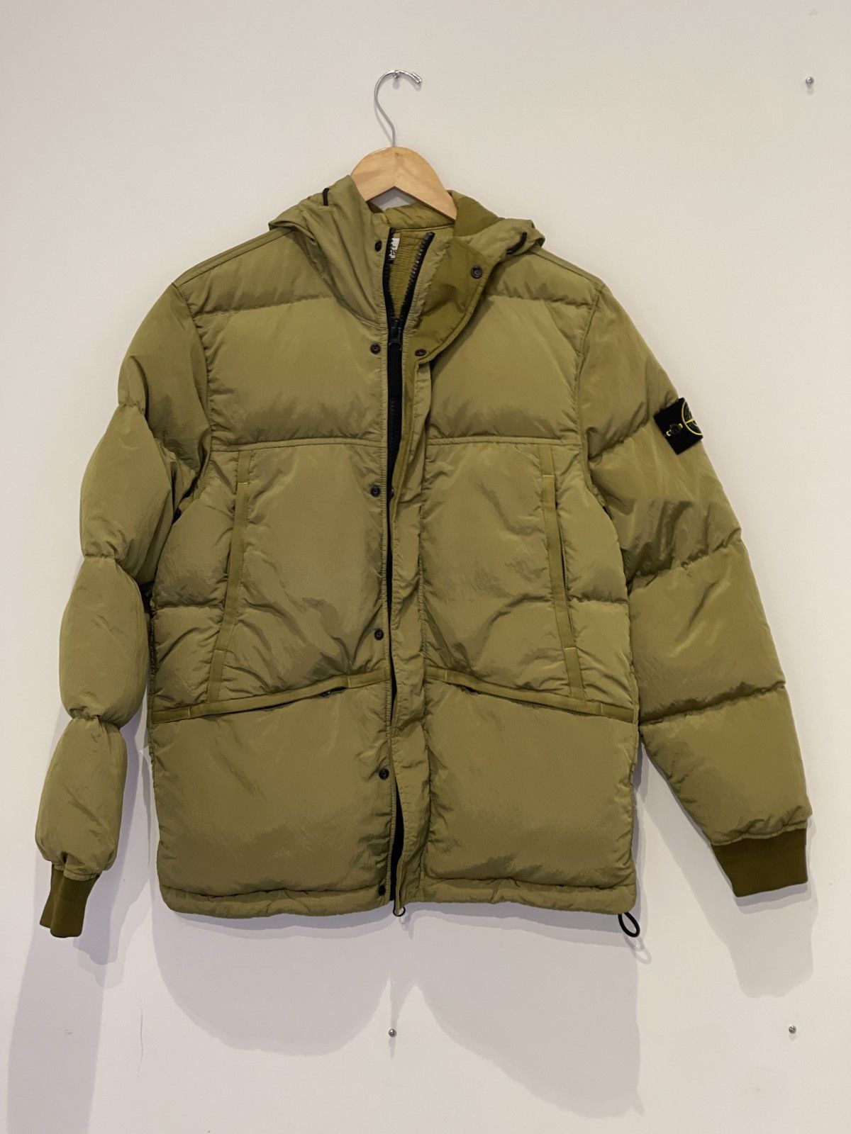 Stone Island Puffer Jacket Olive