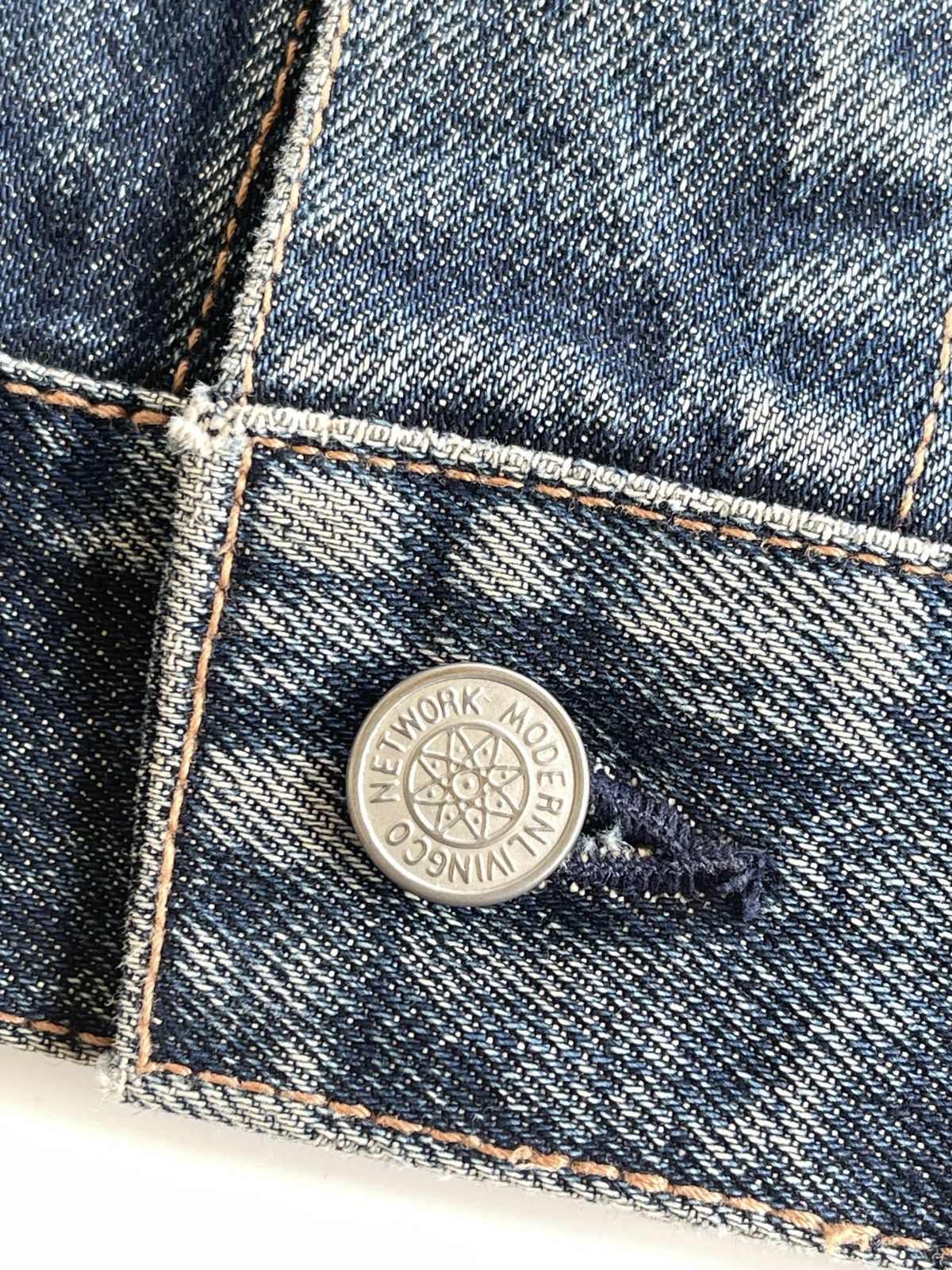 Japanese Brand Vintage Ted Walker Denim Trucker Jacket Size US M / EU 48-50 / 2 - 22 Thumbnail