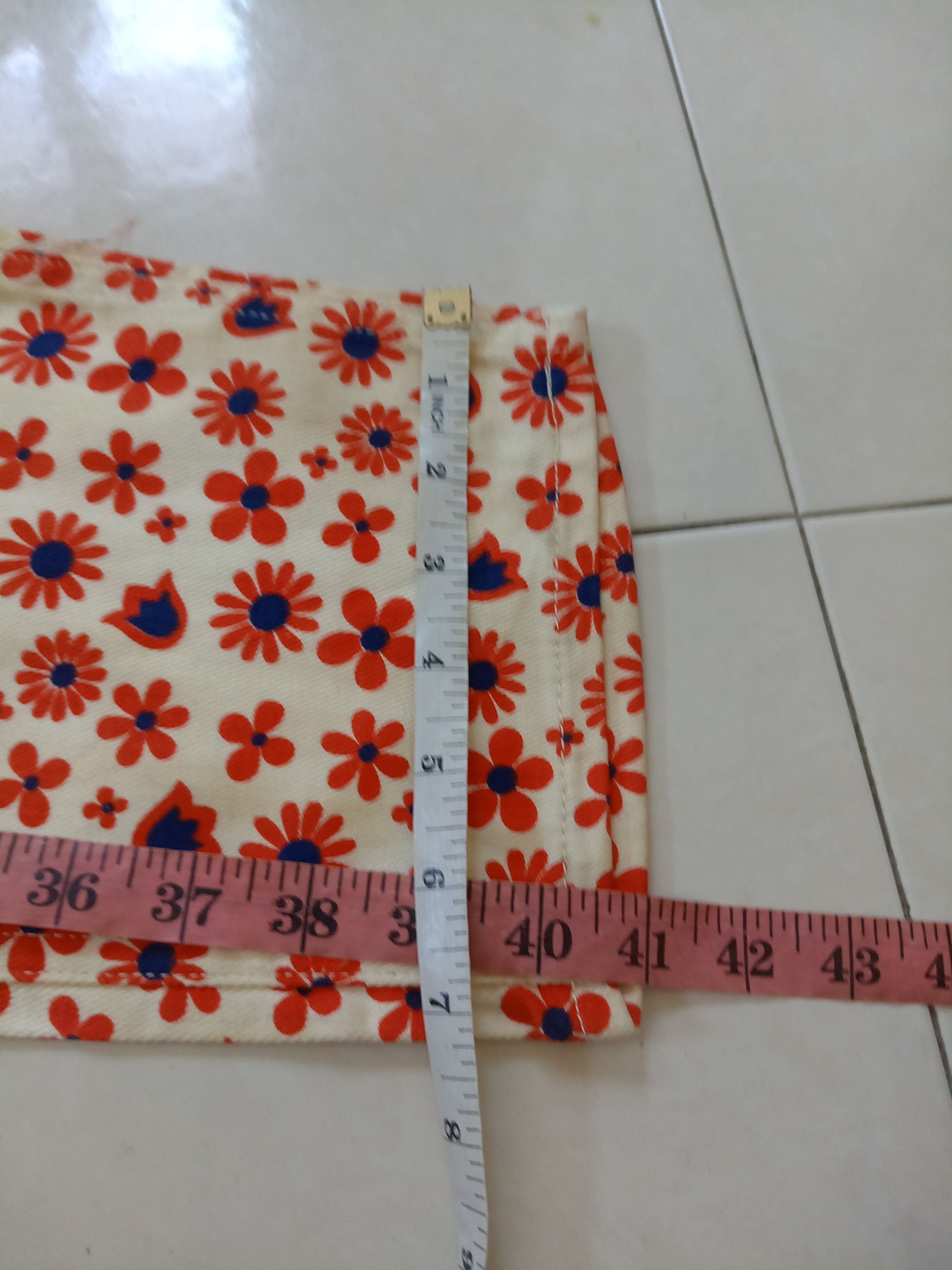 Wrangler Vintage 70's wrangler floral hippies jeans size 26 Size 26" / US 2 / IT 38 - 8 Thumbnail