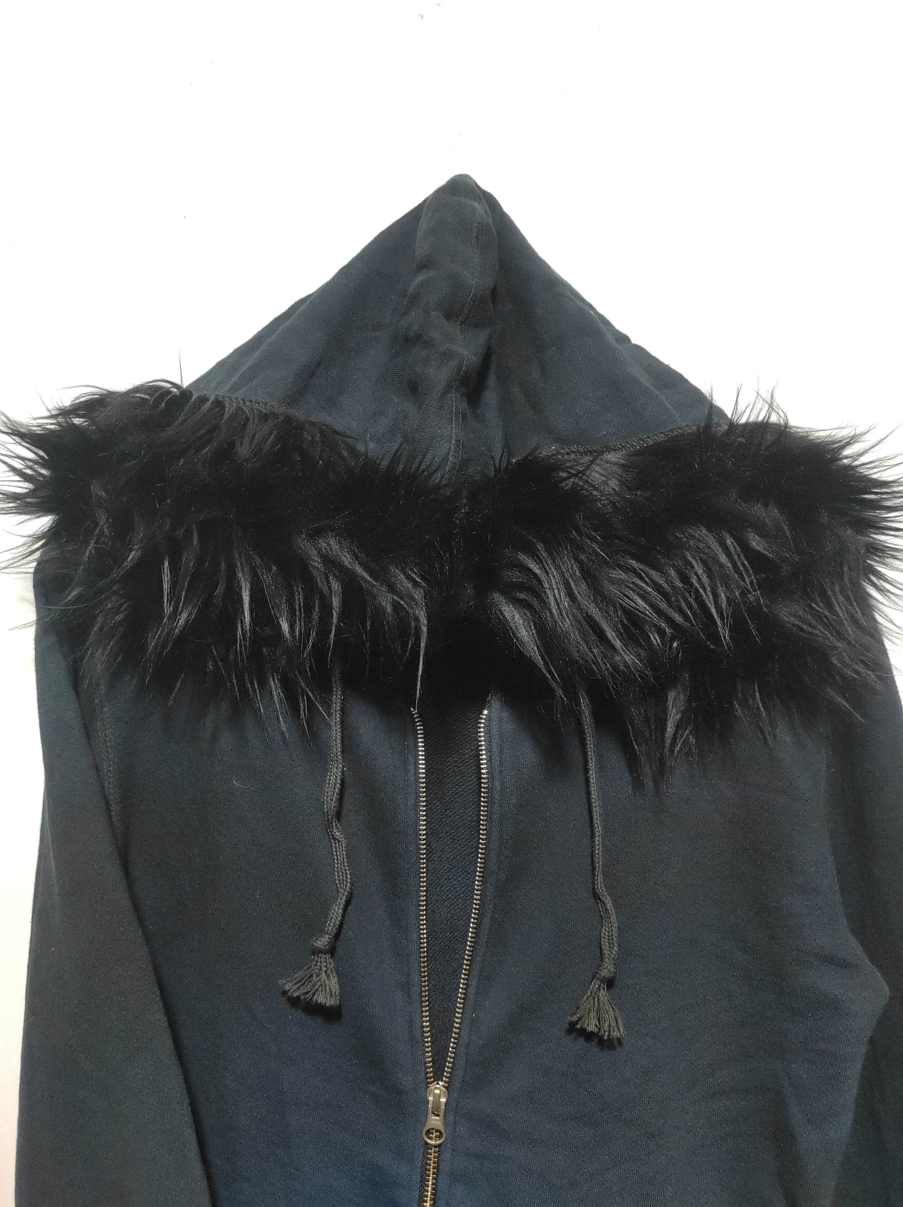 Hysteric Glamour Why Works Gradation Double Zipper Fur Hoodie LGB style Size US S / EU 44-46 / 1 - 3 Thumbnail