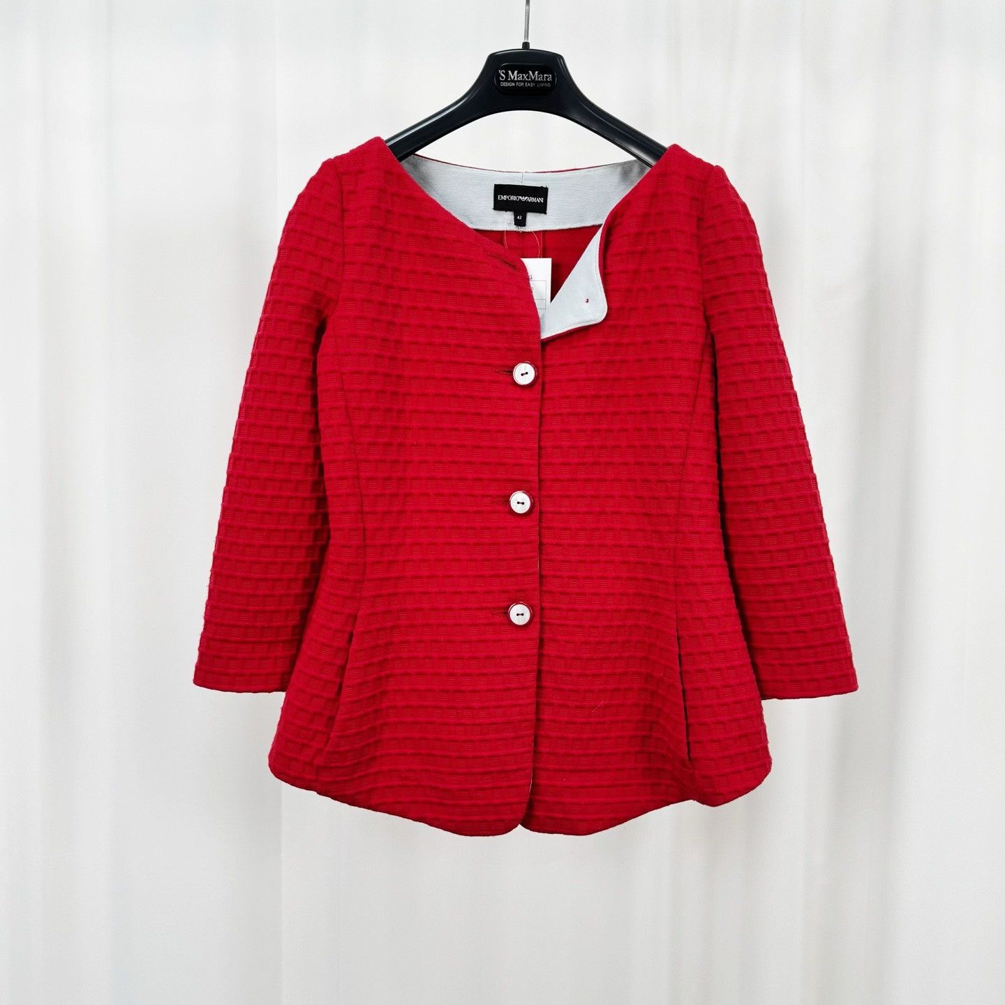 Armani Armani Embossed Knit Blazer Size M / US 6-8 / IT 42-44 - 1 Thumbnail