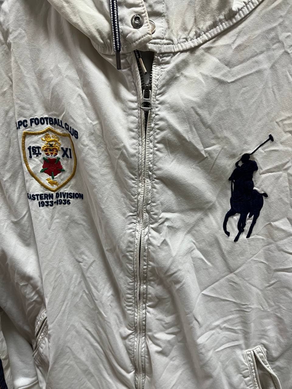Polo Ralph Lauren Polo Ralph Lauren Vintage Hooded Jacket–Rare LPC Football Cl Size US XL / EU 56 / 4 - 2 Thumbnail
