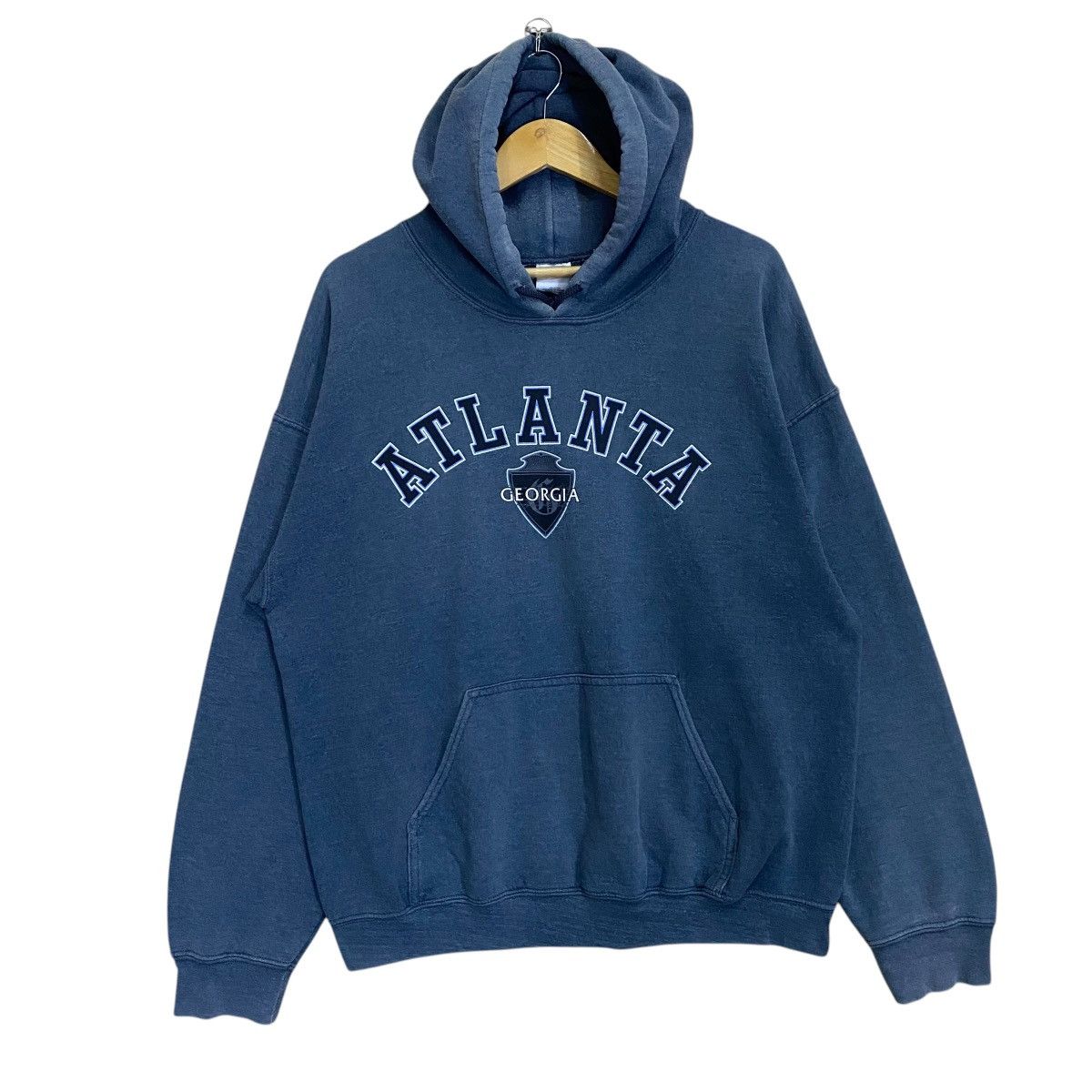 Sports Specialties × Vintage Georgia Atlanta Big Logo Crewneck Hoodie Size US L / EU 52-54 / 3 - 1 Thumbnail