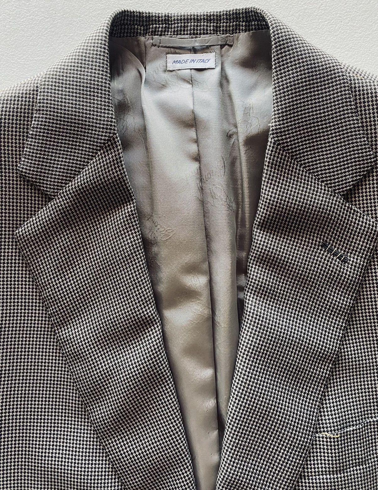 Brioni Brioni 🇮🇹 brown houndstooth wool/silk sport coat 42L NWT 6K Size 42L - 11 Thumbnail