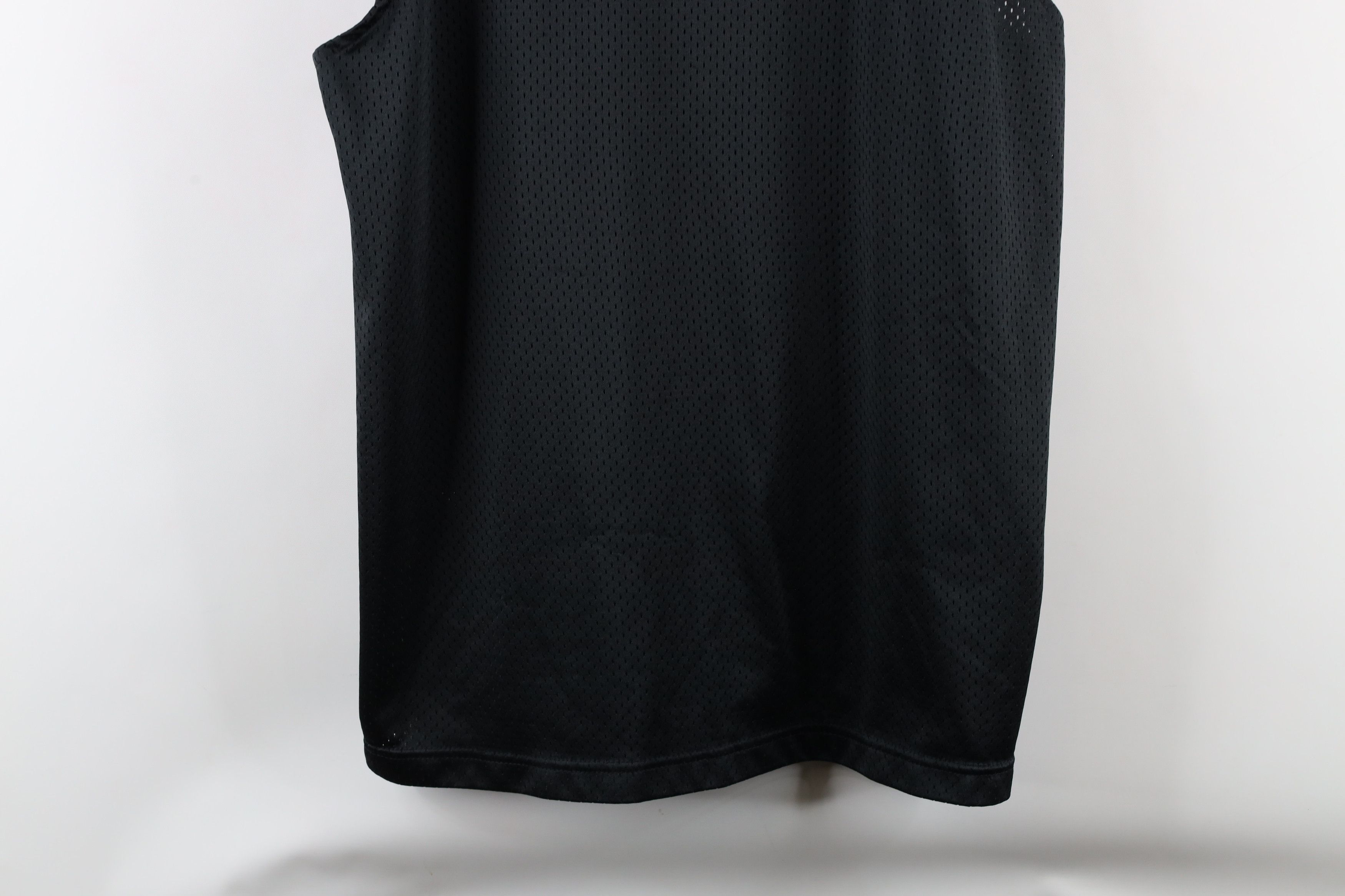 Vintage Vintage 90s Streetwear Mesh Tank Top Jersey T-Shirt Black Size US M / EU 48-50 / 2 - 3 Thumbnail