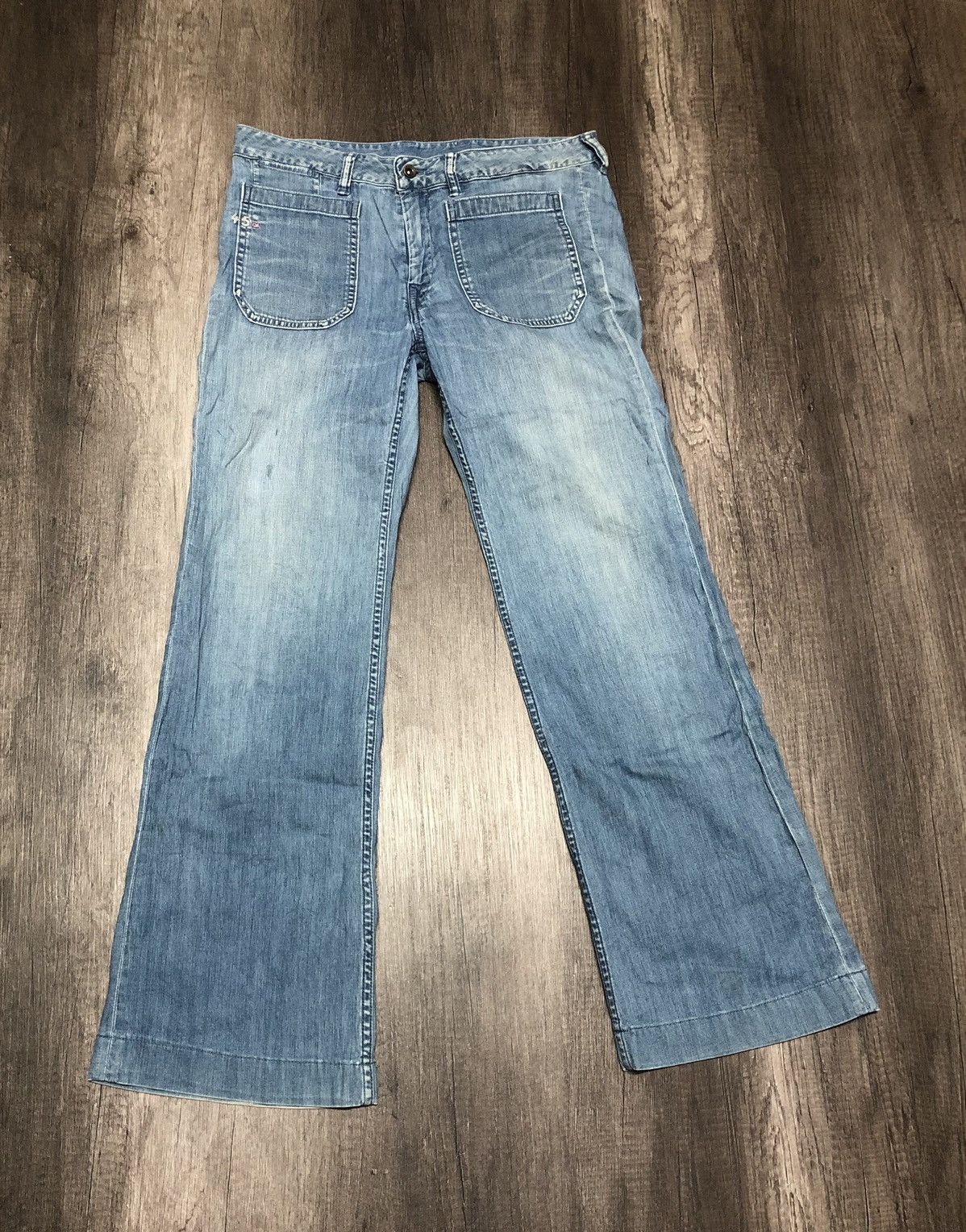 45rpm Vintage 45rpm Bush Pants Jeans Unisex Design Size US 32 / EU 48 - 16 Thumbnail