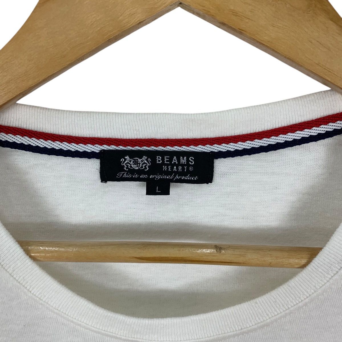 Beams Plus BEAMS PLUS HEART Laguna Beach Los Angeles Tee Shirt Top Size L / US 10 / IT 46 - 7 Thumbnail