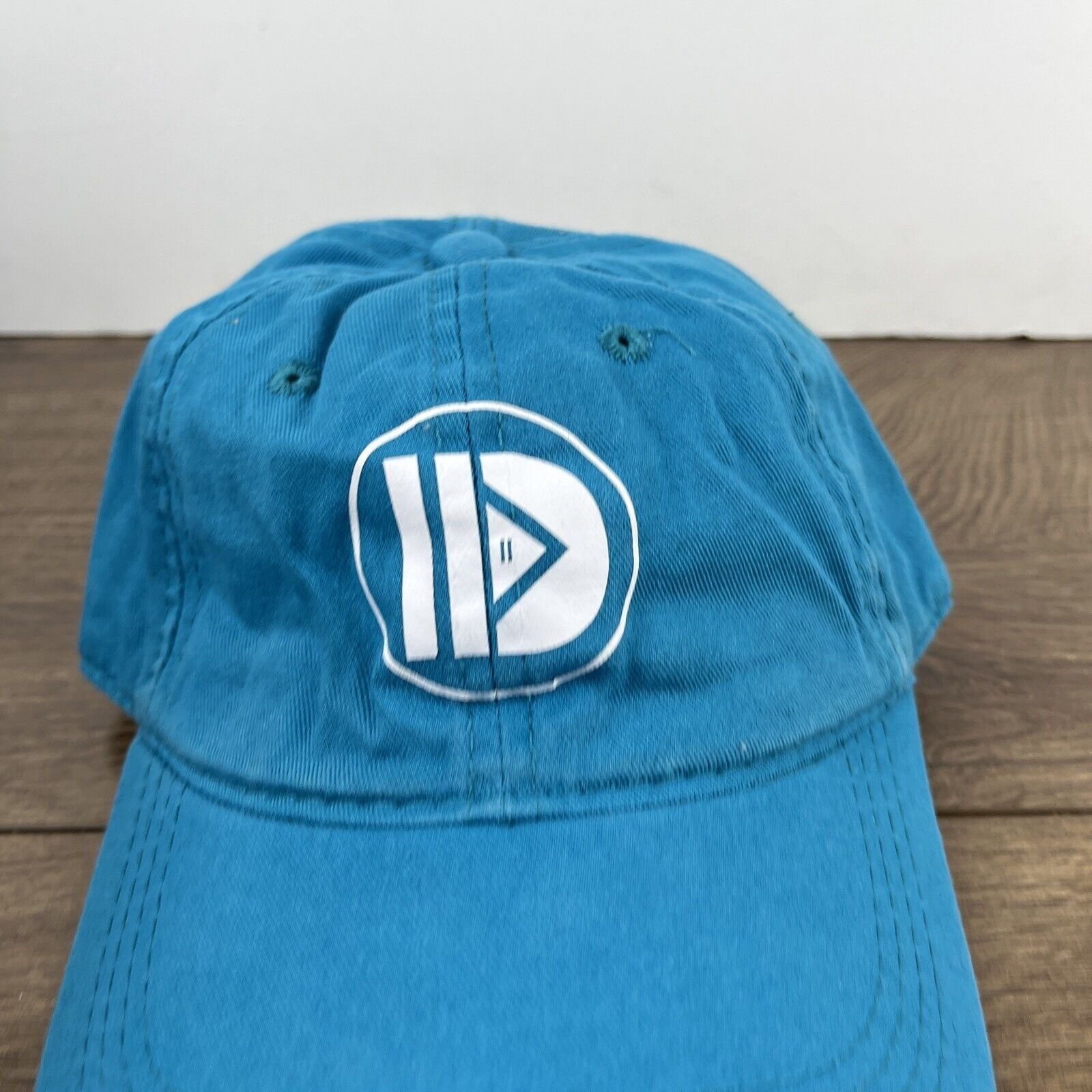 Other Pause Play Hat Blue Hat Adjustable Blue Adult Size Hat Size ONE SIZE - 7 Thumbnail