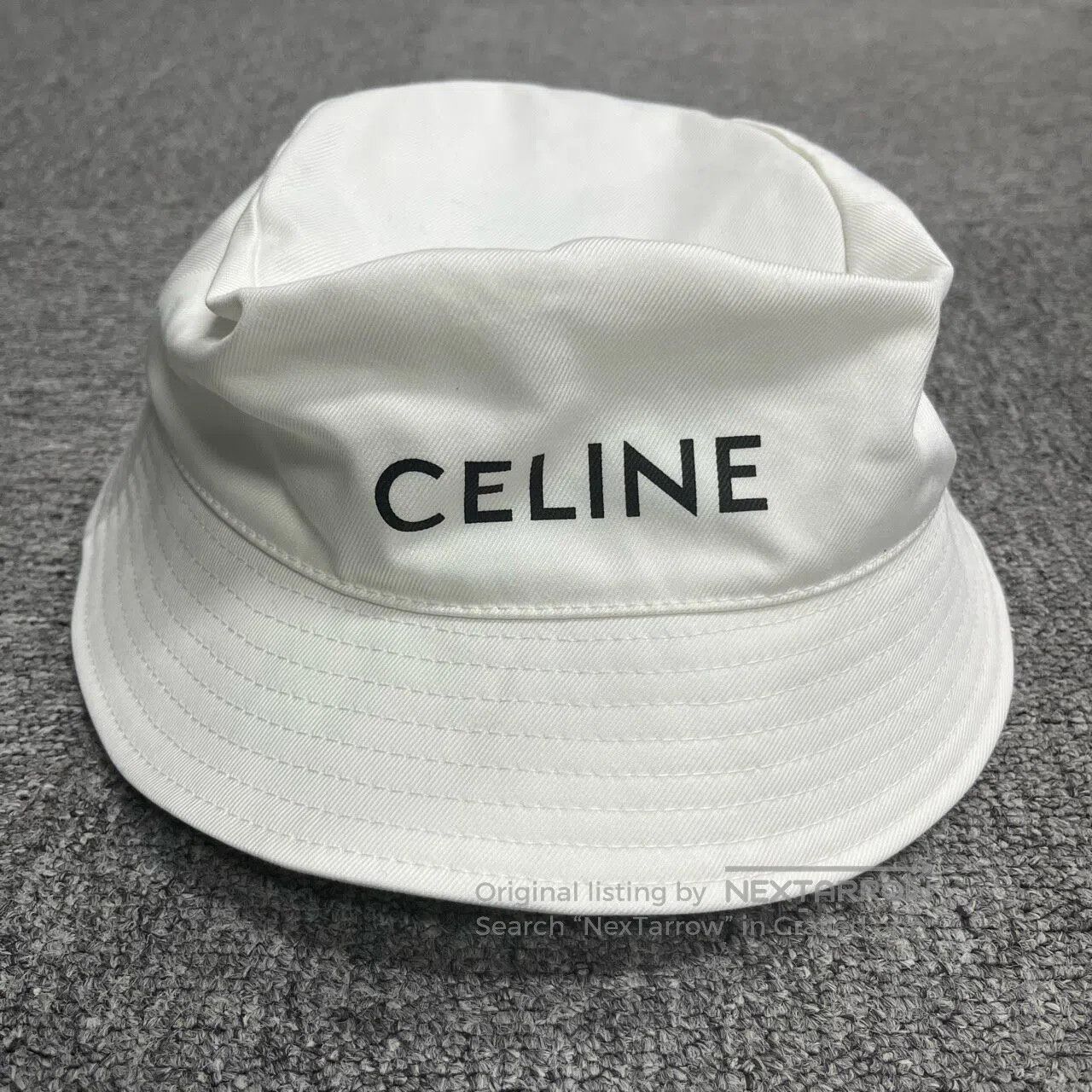 Celine CELINE Leisure logo-printed cotton fisherman's hat| Size ONE SIZE - 1 Thumbnail