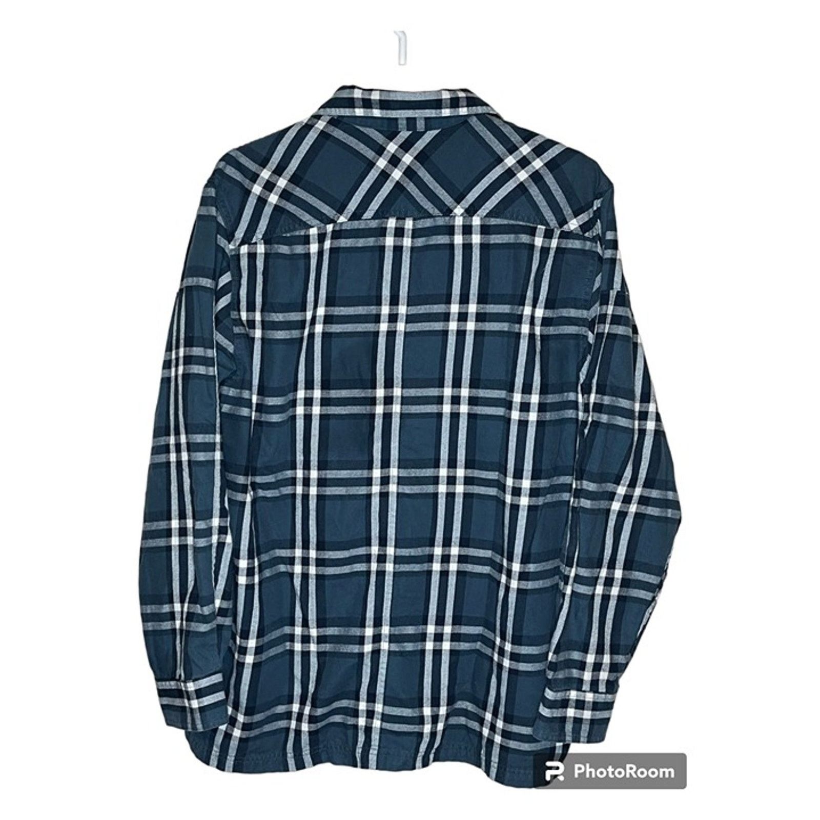 Wrangler Wrangler ATG All Terrain Gear Elbow Patch Button-Up Flannel Size US L / EU 52-54 / 3 - 2 Thumbnail