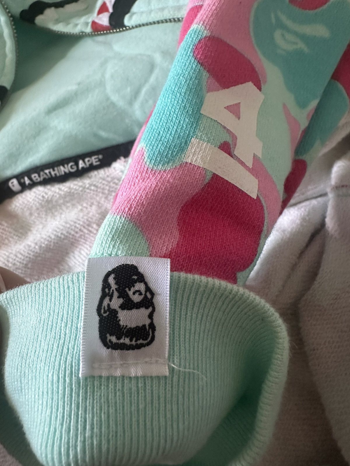 Bape Bape shark full zip double Hoodie Miami city camo 4th Size US XXL / EU 58 / 5 - 9 Thumbnail
