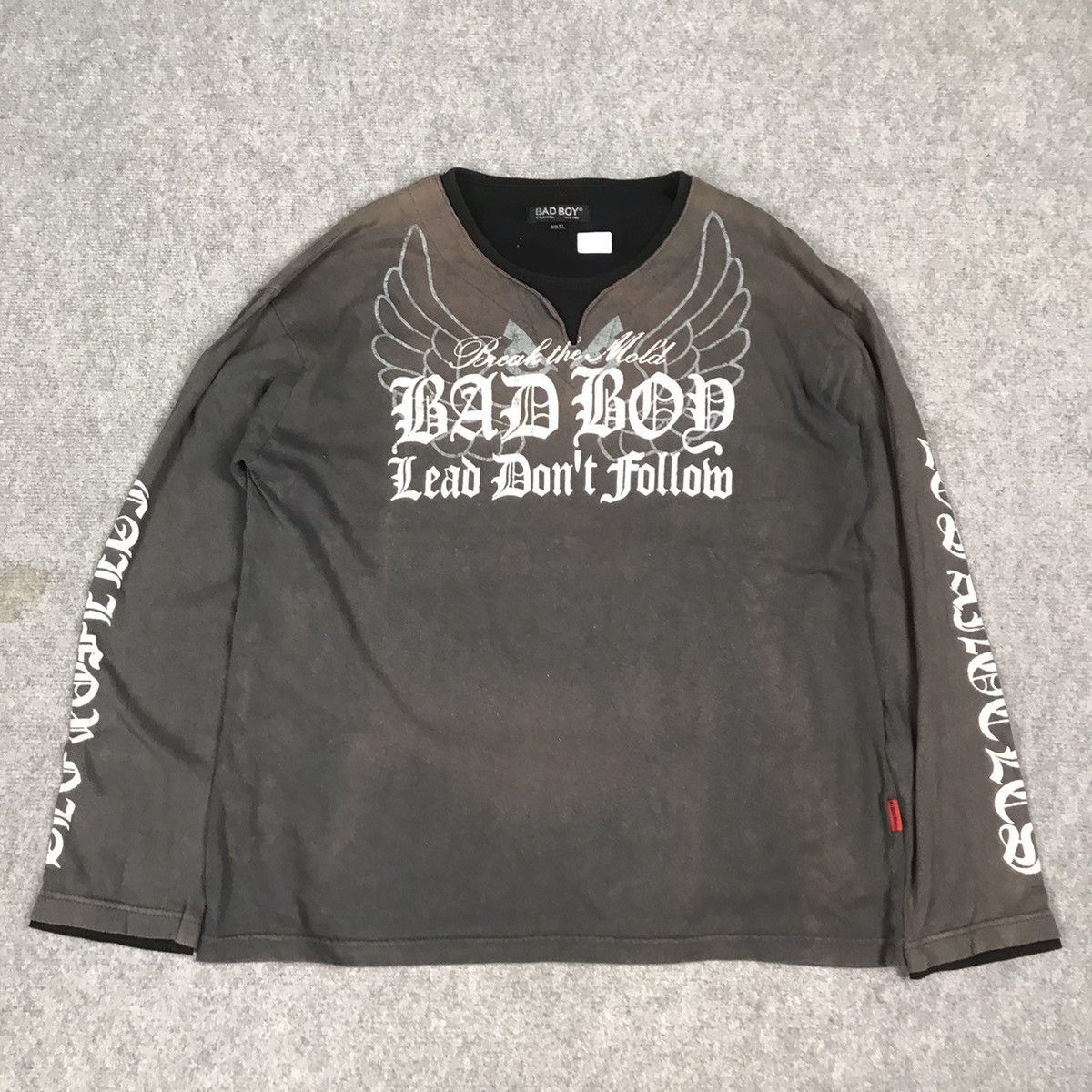 If Six Was Nine × Japanese Brand BAD BOY SUN FADED LONG SLEEVE PUNK JAPAN TSHIRT IFSIXWASNINE Size US L / EU 52-54 / 3 - 2 Thumbnail