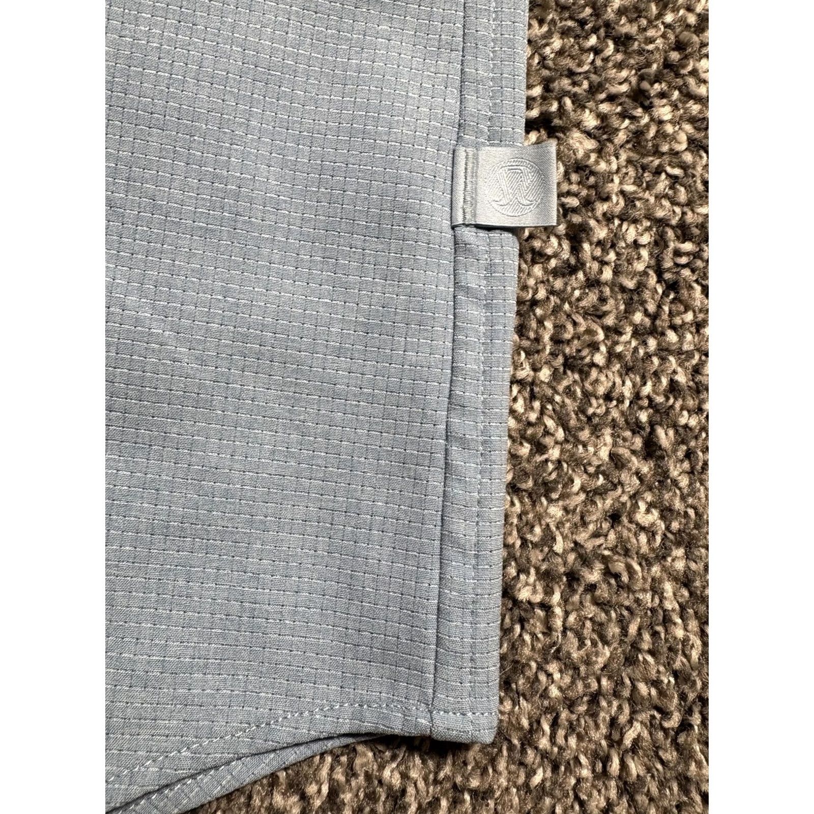 Lululemon VINTAGE? No. Lululemon Shirt Mens M Blue Button Up Short Sleeve Athletic Tech Ripstop Size US M / EU 48-50 / 2 - 7 Thumbnail