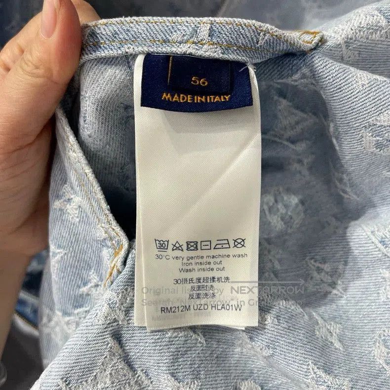 Louis Vuitton LV NBA Collaborative Hooded Denim Jacket. Size US XL / EU 56 / 4 - 4 Thumbnail