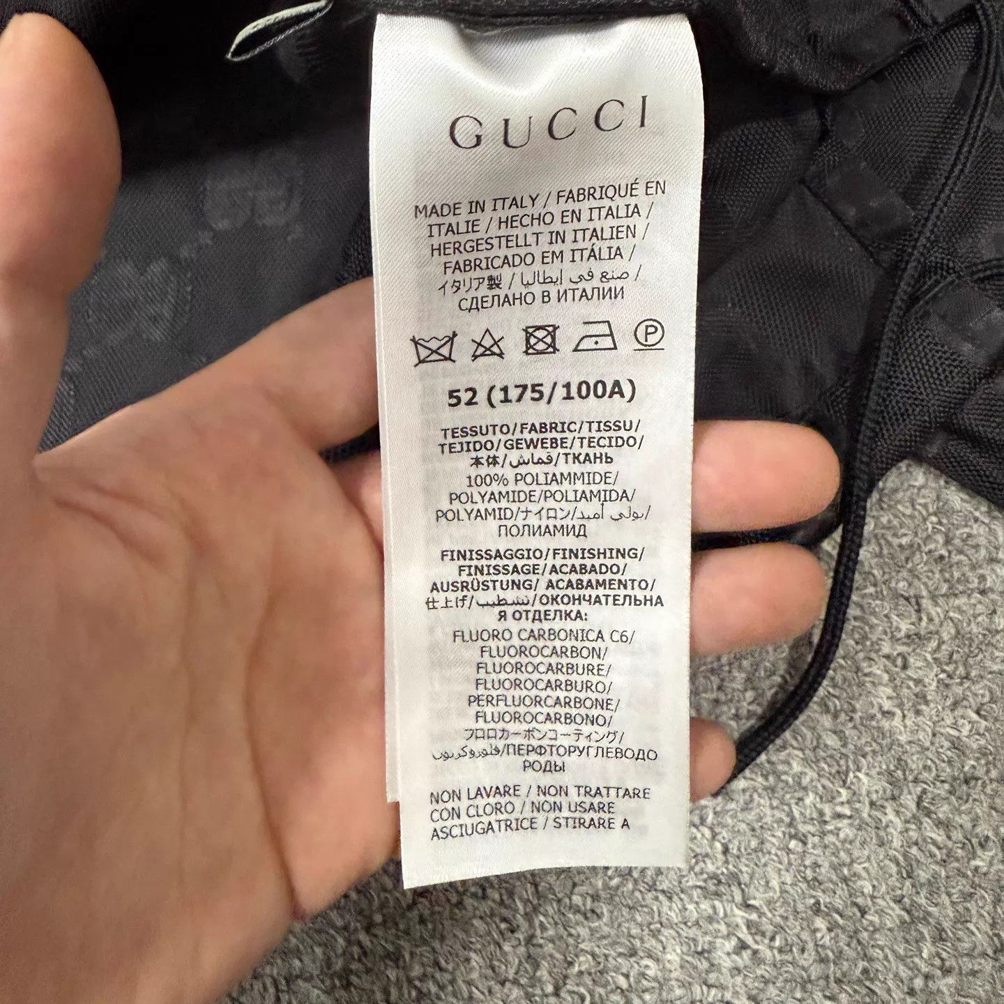 Gucci Gucci Black Logo Jacquard Hooded Jacket 52 99 New Size US L / EU 52-54 / 3 - 4 Thumbnail