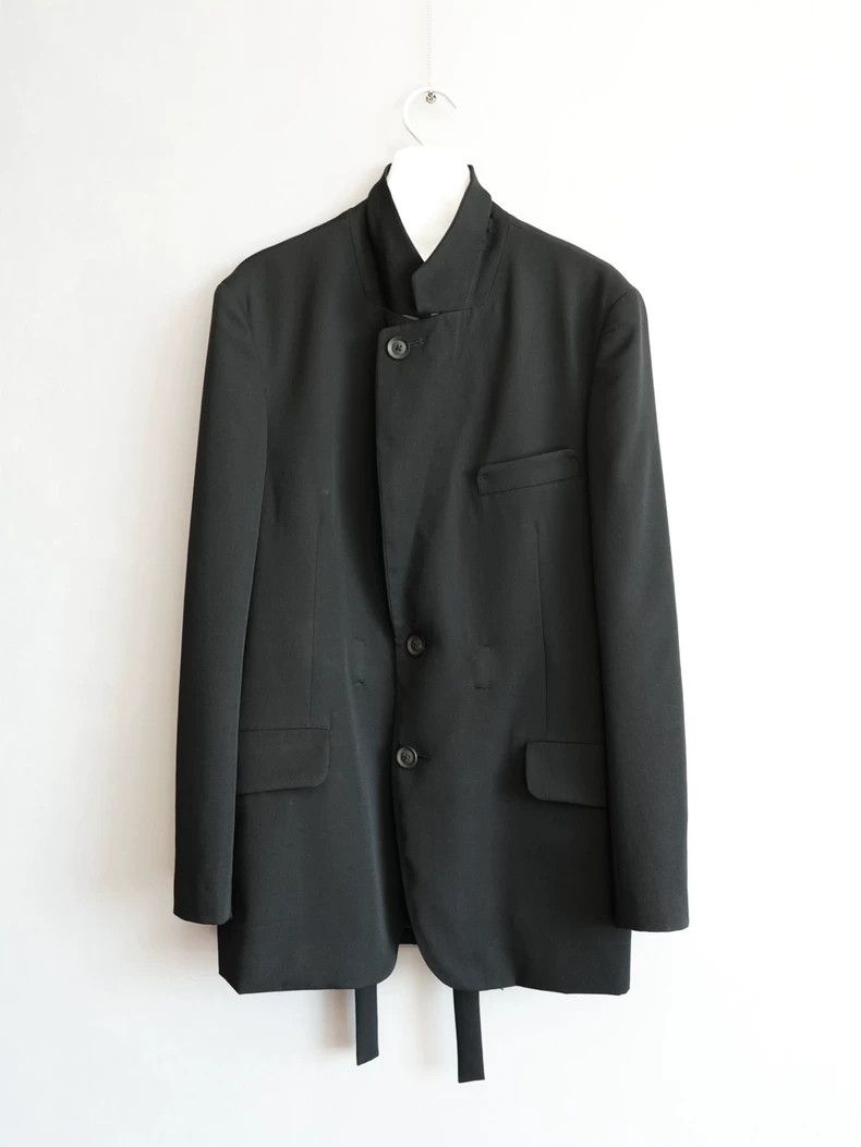 Yohji Yamamoto Yohji Yamamoto19AW Mafia Lace Up Jacket 2503-Nextarrow Size US S / EU 44-46 / 1 - 3 Thumbnail