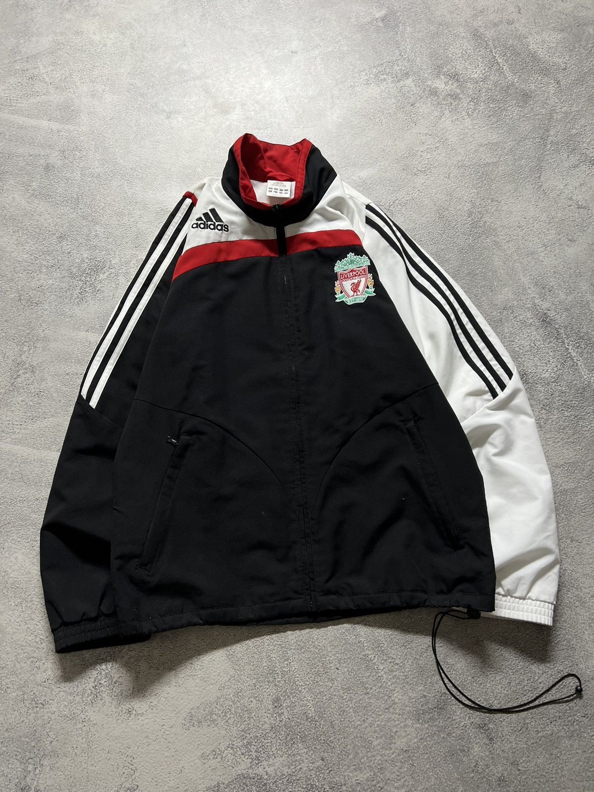 Adidas Vintage Y2k Adidas Liverpool 🤍🖤 Soccer Jacket 00’s Size US S / EU 44-46 / 1 - 2 Thumbnail