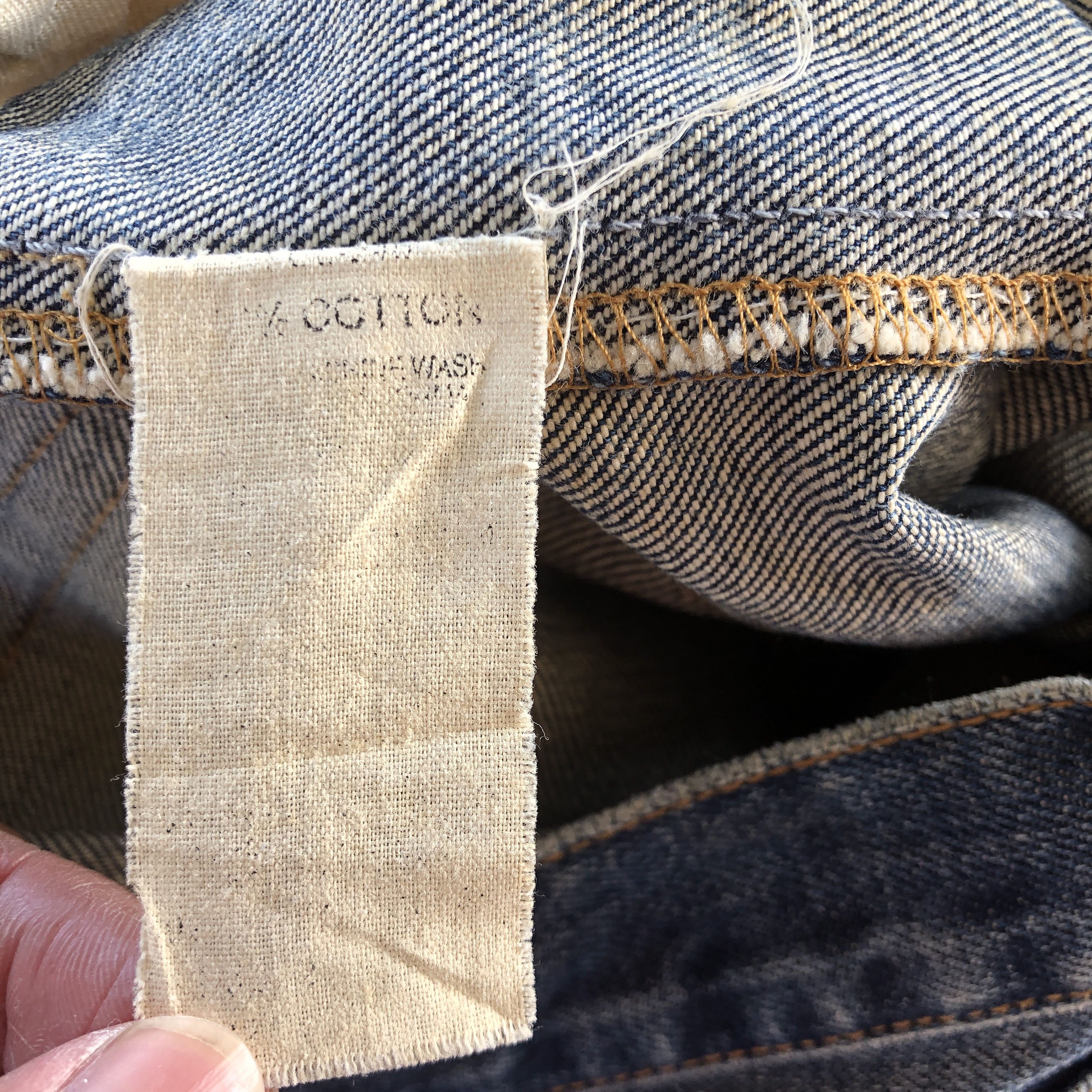 Levi's Vintage Distressed Levi's Jeans Levis 512 Dark Blue Denim Size US 32 / EU 48 - 9 Thumbnail