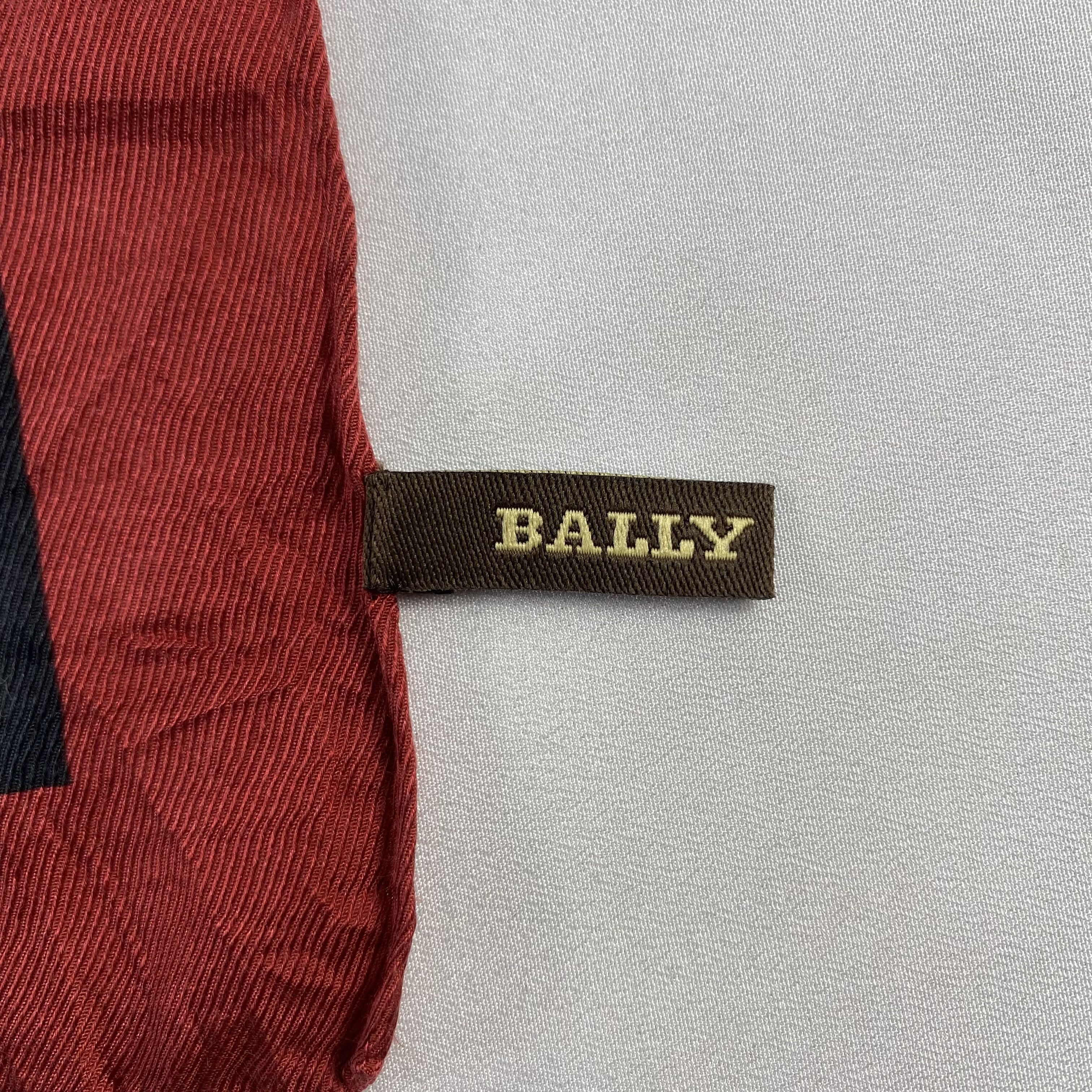 Bally × Vintage Bally Neckerchief / Bandana / Handkerchief-P1599 Size ONE SIZE - 5 Thumbnail