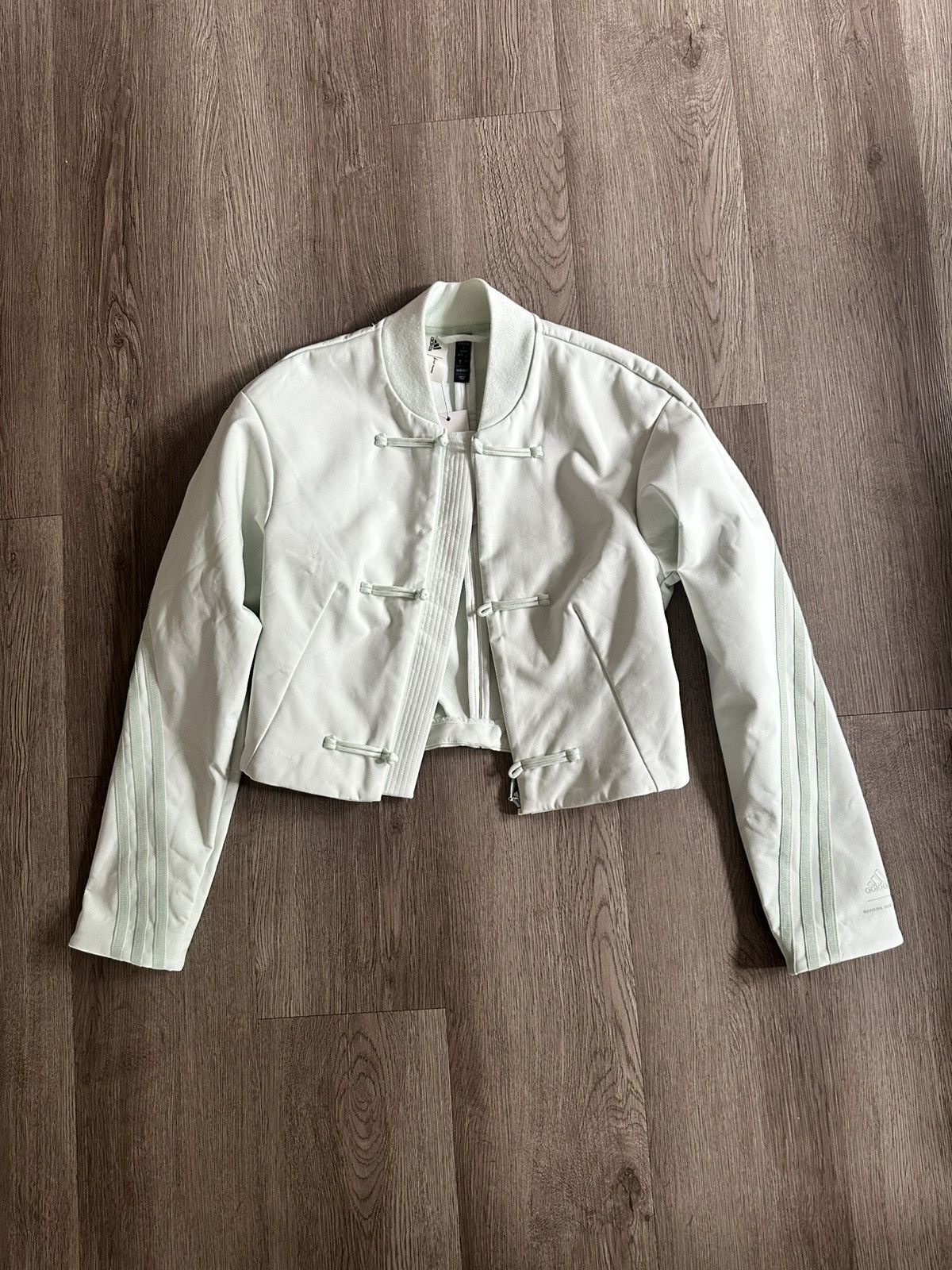 Adidas Adidas x Samuel Gui Yang Mint Green JF6665 Jacket Size S / US 4 / IT 40 - 1 Thumbnail