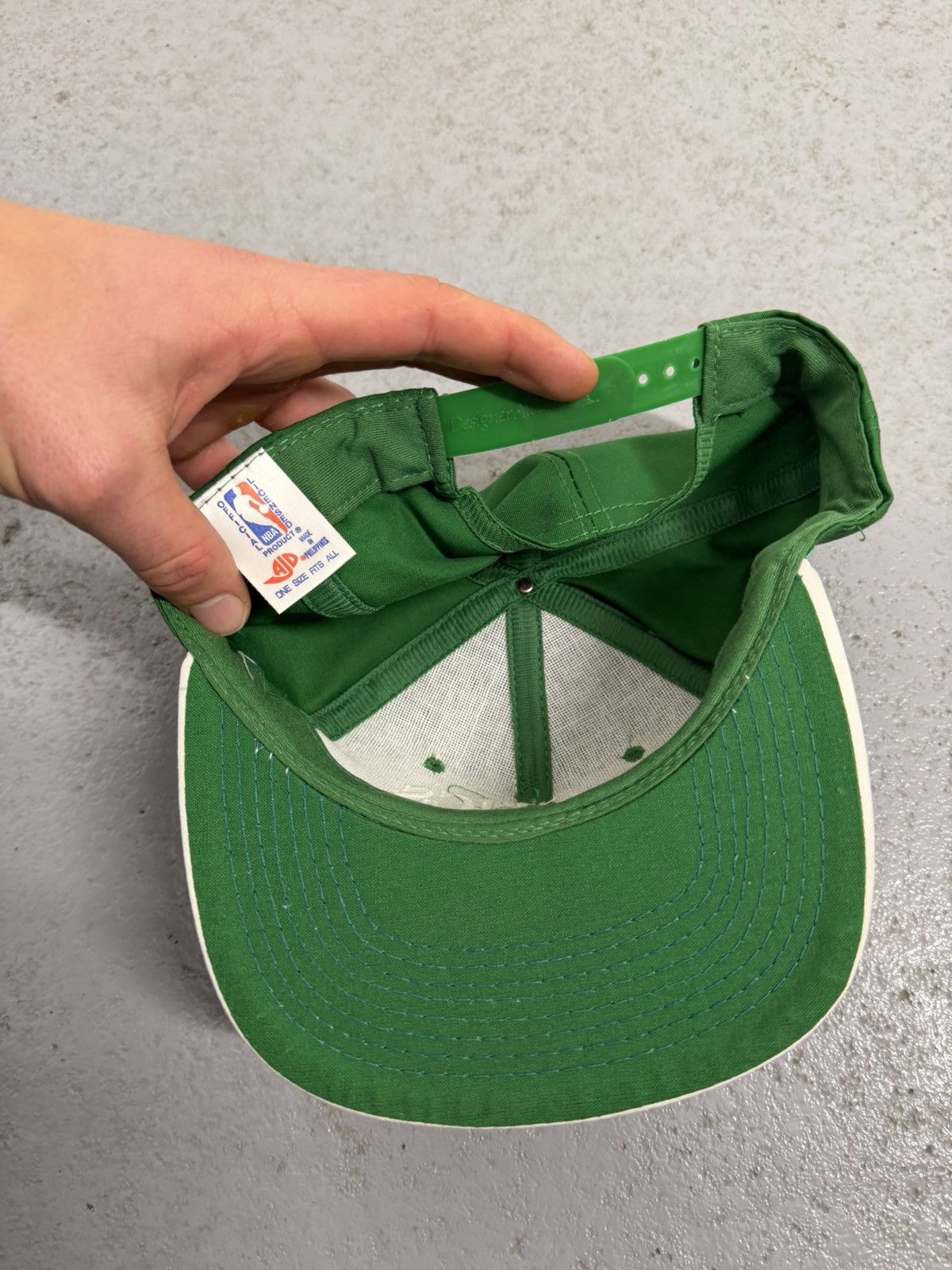 NBA Vintage 90s Boston Celtics Dead Stock Cap Size ONE SIZE - 12 Thumbnail