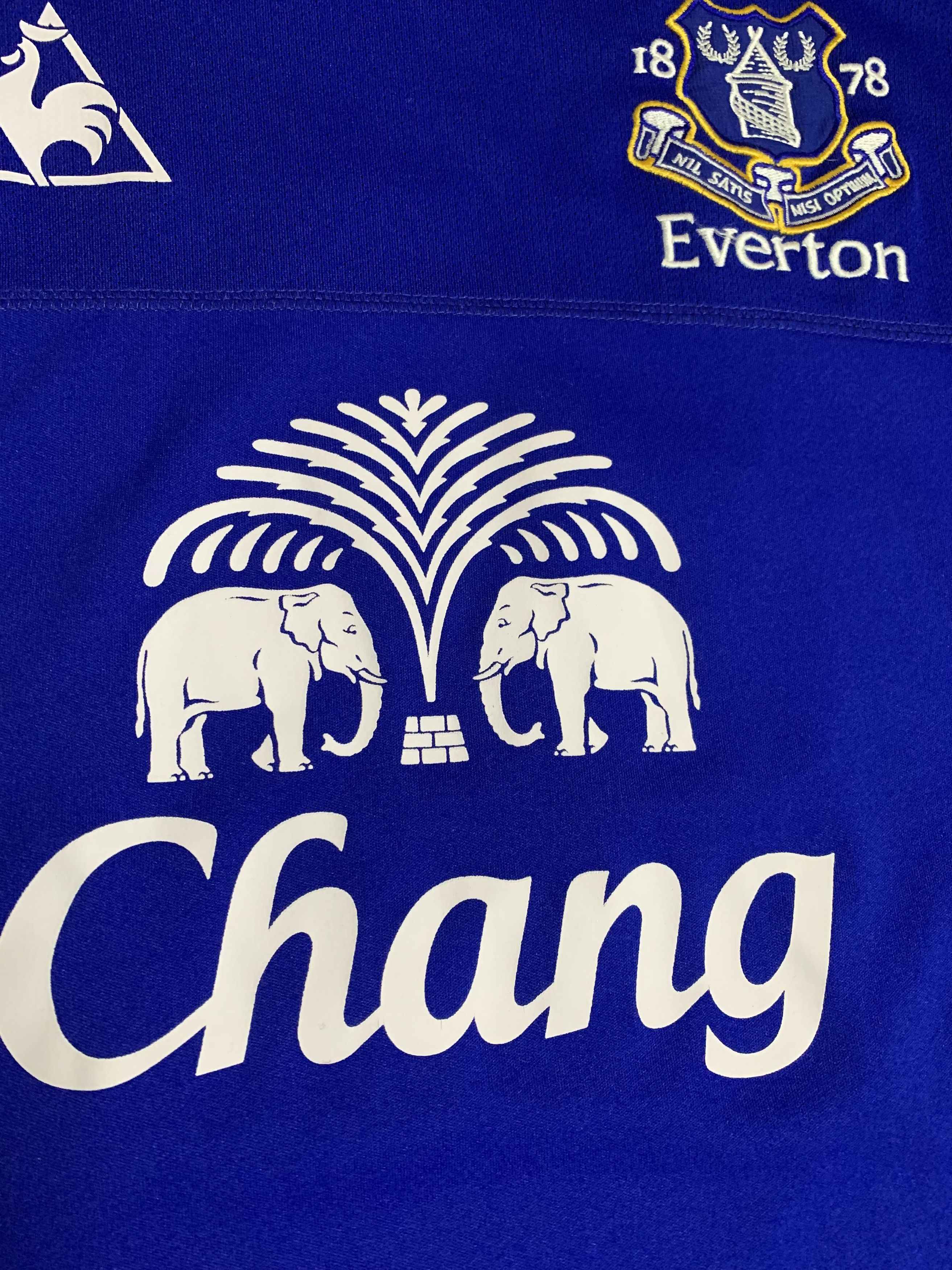 Le Coq Sportif × Vintage Vintage Everton Arteta Jersey T Shirt Le Coq Sportif Size US M / EU 48-50 / 2 - 8 Thumbnail
