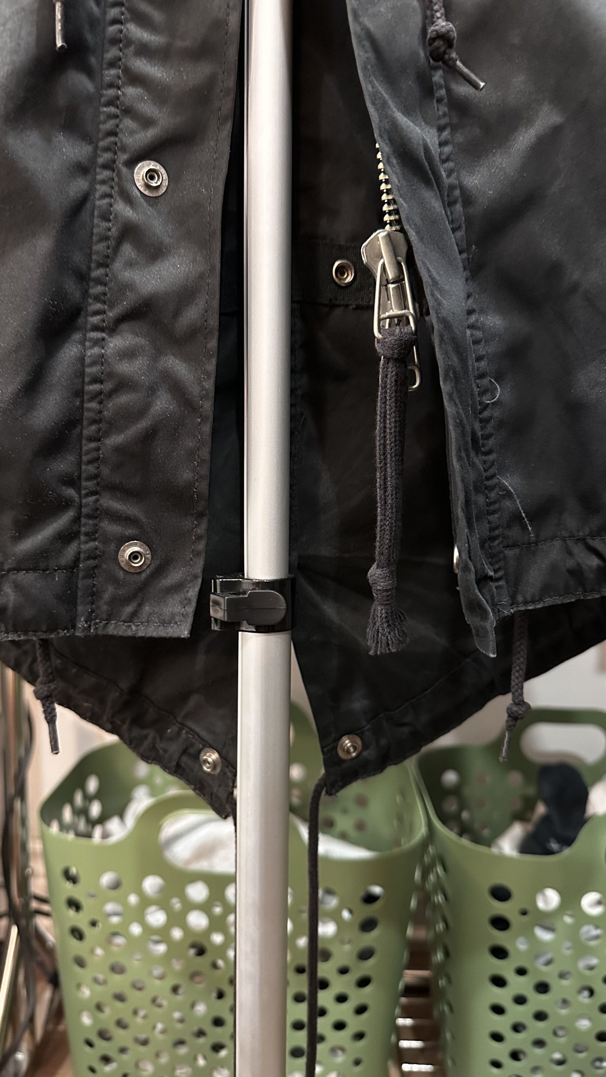 Japanese Brand Vintage Japanese Made in Japan Black Hooded Parka Size US S / EU 44-46 / 1 - 3 Thumbnail
