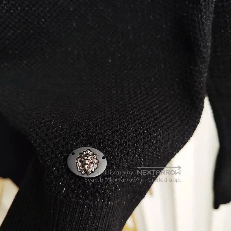 Chanel Chanel Black Cotton Long Sleeve Sweater . Size S / US 4 / IT 40 - 7 Thumbnail