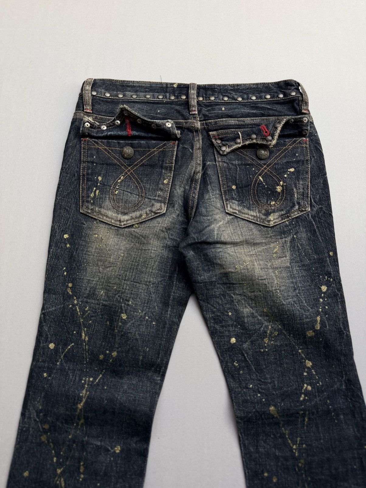 Japanese Brand Lagust flare jeans Size US 27 - 6 Thumbnail