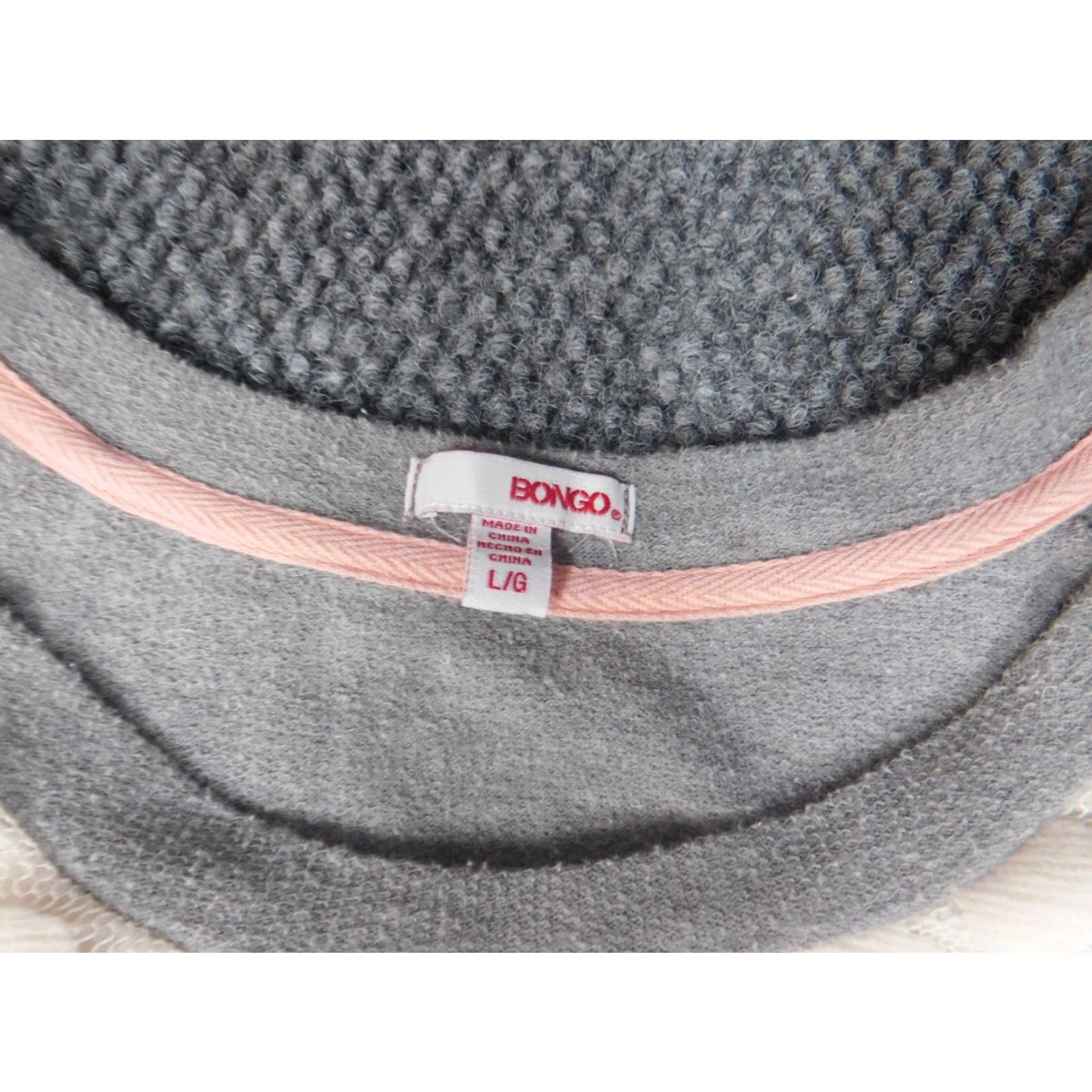 Vintage Bongo Blouse Shirt Womens Large Gray Pullover Cap Sleeve Crew Neck Regular Size L / US 10 / IT 46 - 5 Thumbnail