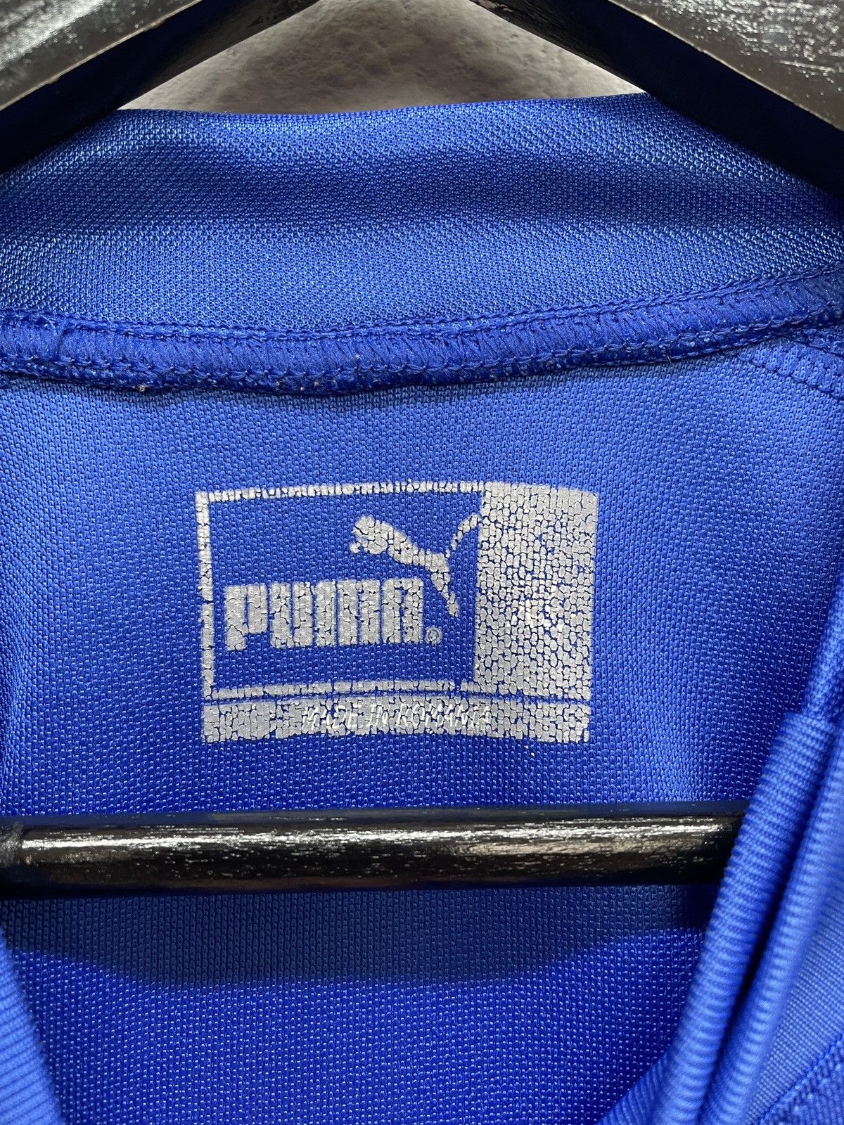 Puma Vintage Y2K Puma Italia Tee 00s Blockcore Soccer Jersey Size US XL / EU 56 / 4 - 9 Thumbnail