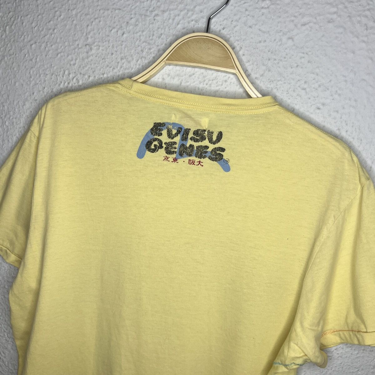 Evisu Vintage Evisu Tshirt Tee 90s Cowboys Print Pattern Yellow Size US M / EU 48-50 / 2 - 7 Thumbnail