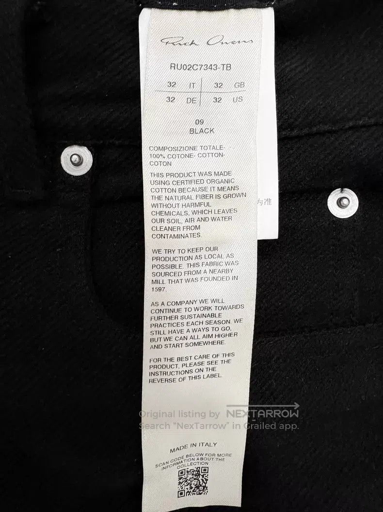 Rick Owens RICK OWENS Zip-up Pants Size US 32 / EU 48 - 4 Thumbnail
