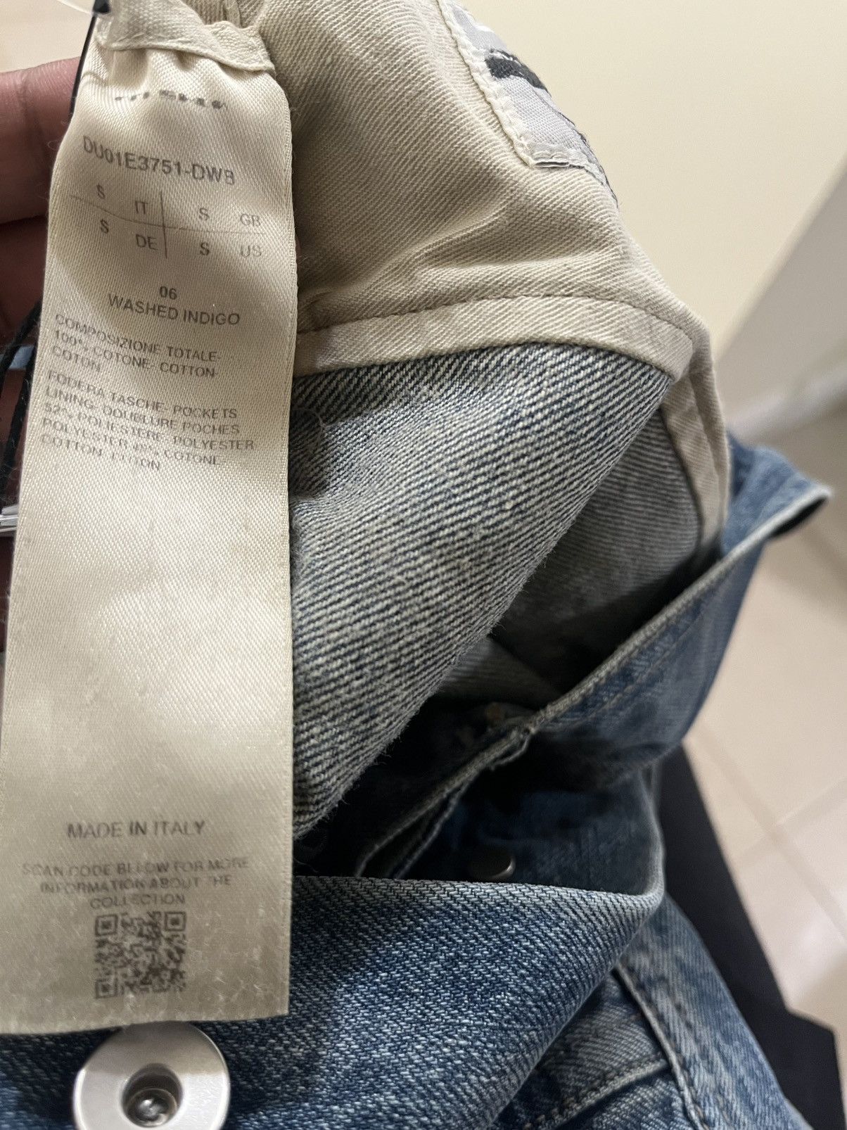 Rick Owens Drkshdw Rick Owens Trucker Denim Jacket Sz S Size US S / EU 44-46 / 1 - 12 Thumbnail