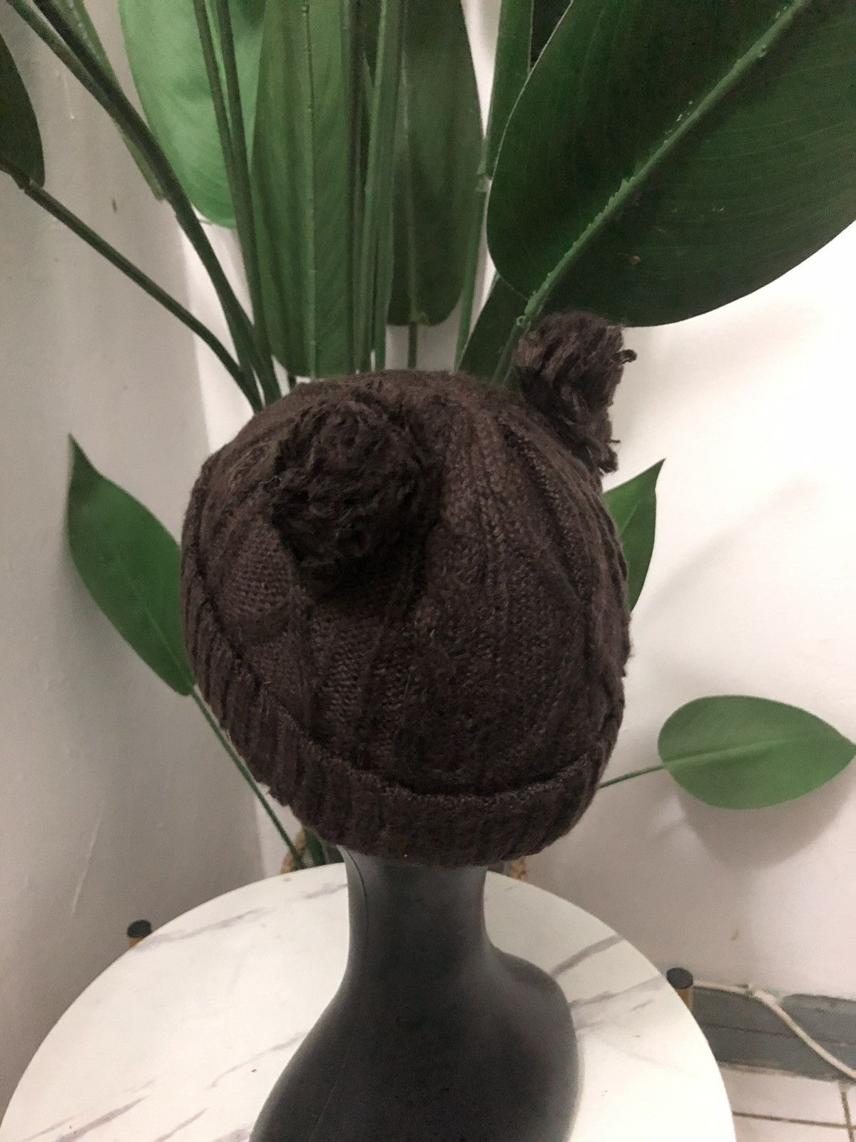 Japanese Brand × Vintage EAGLE HORN CDG STYLE BEANIE HAT Size ONE SIZE - 4 Thumbnail