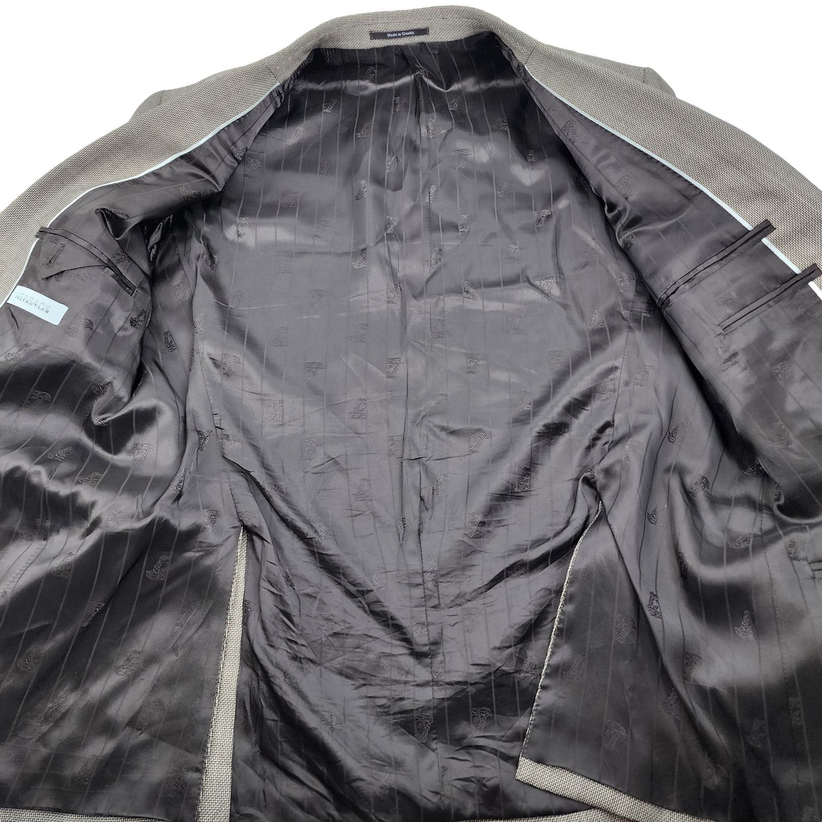 Versace Versace Collection Wool Polyester Double Vent Blazer 42R Size 42R - 6 Thumbnail