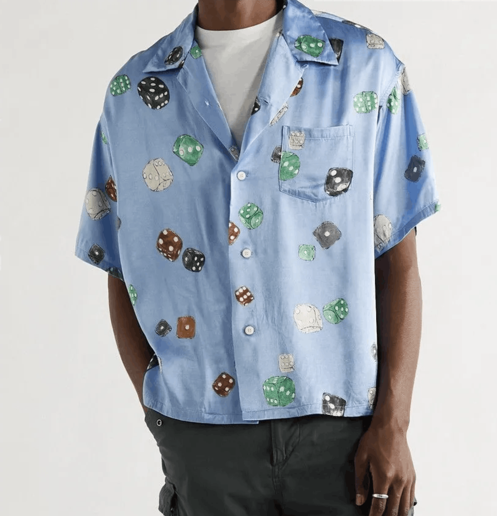 Visvim 21 SS Wallis Shirt Dice Blue Sz. 1 012101105011013 Size US S / EU 44-46 / 1 - 13 Thumbnail