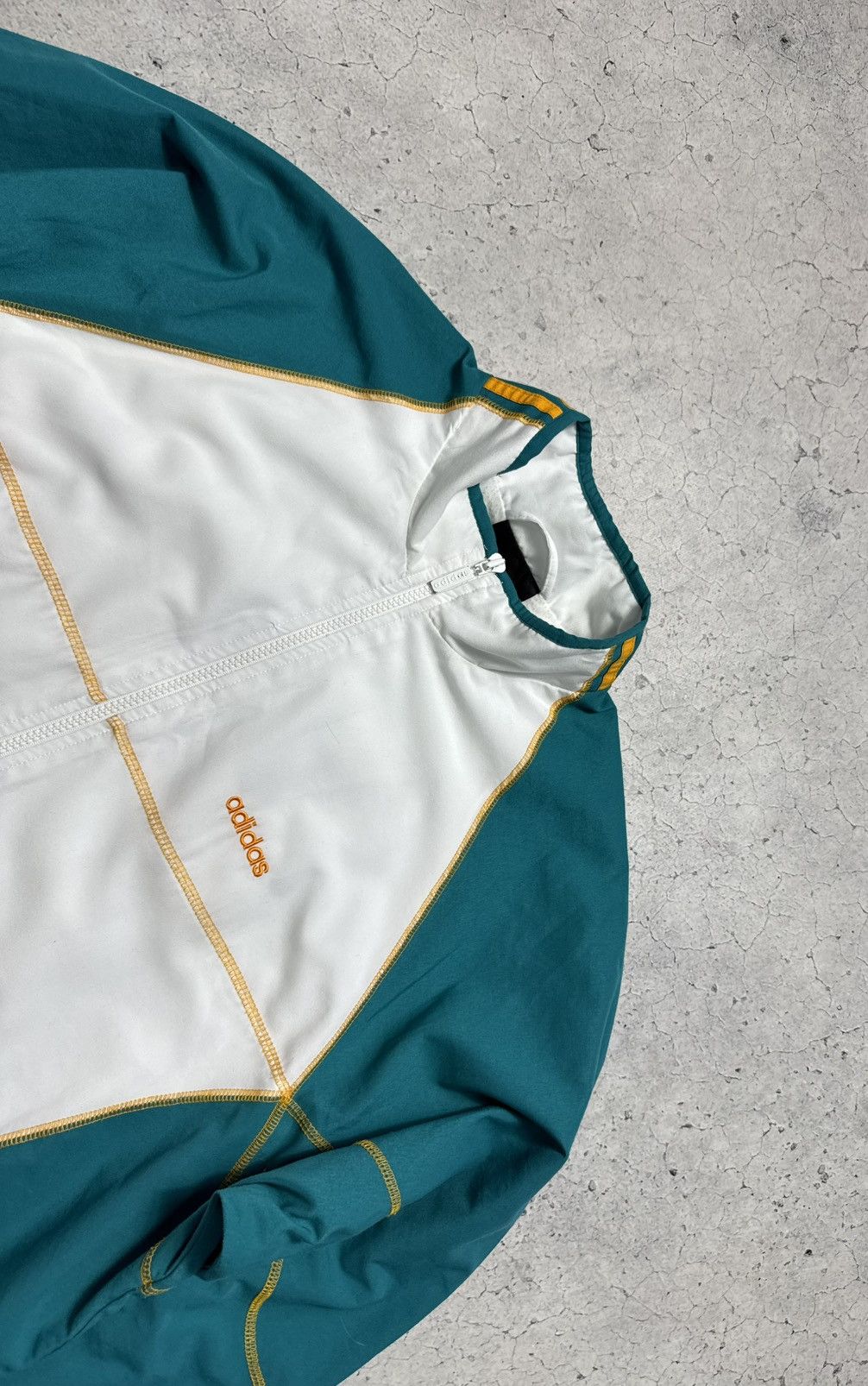 Adidas Adidas Vintage Nylon Light Full Zip Jacket Size US S / EU 44-46 / 1 - 6 Thumbnail
