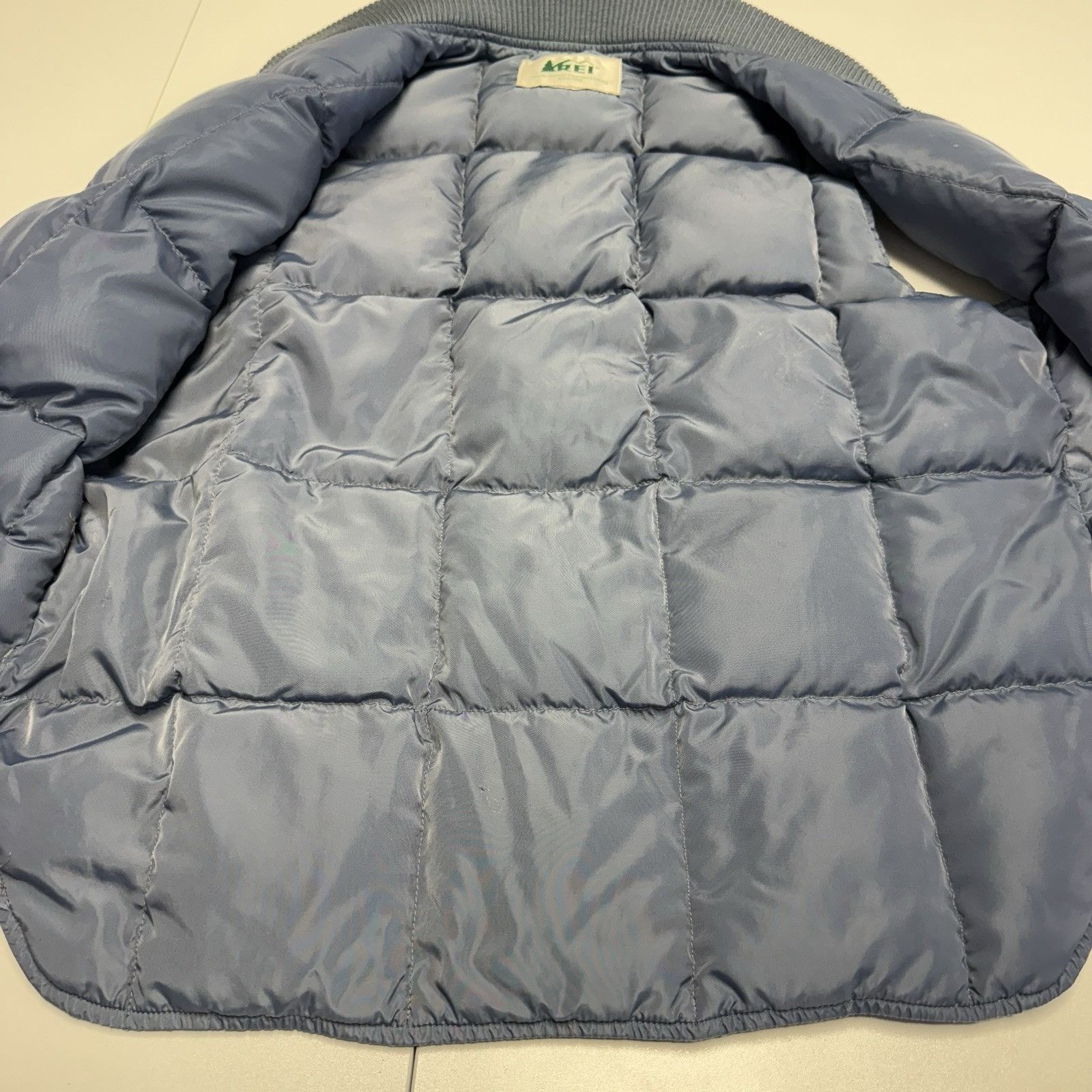 Rei REI Goose Down Vest Blue Full Zip Adult Large Insulated Outd Size US L / EU 52-54 / 3 - 14 Thumbnail