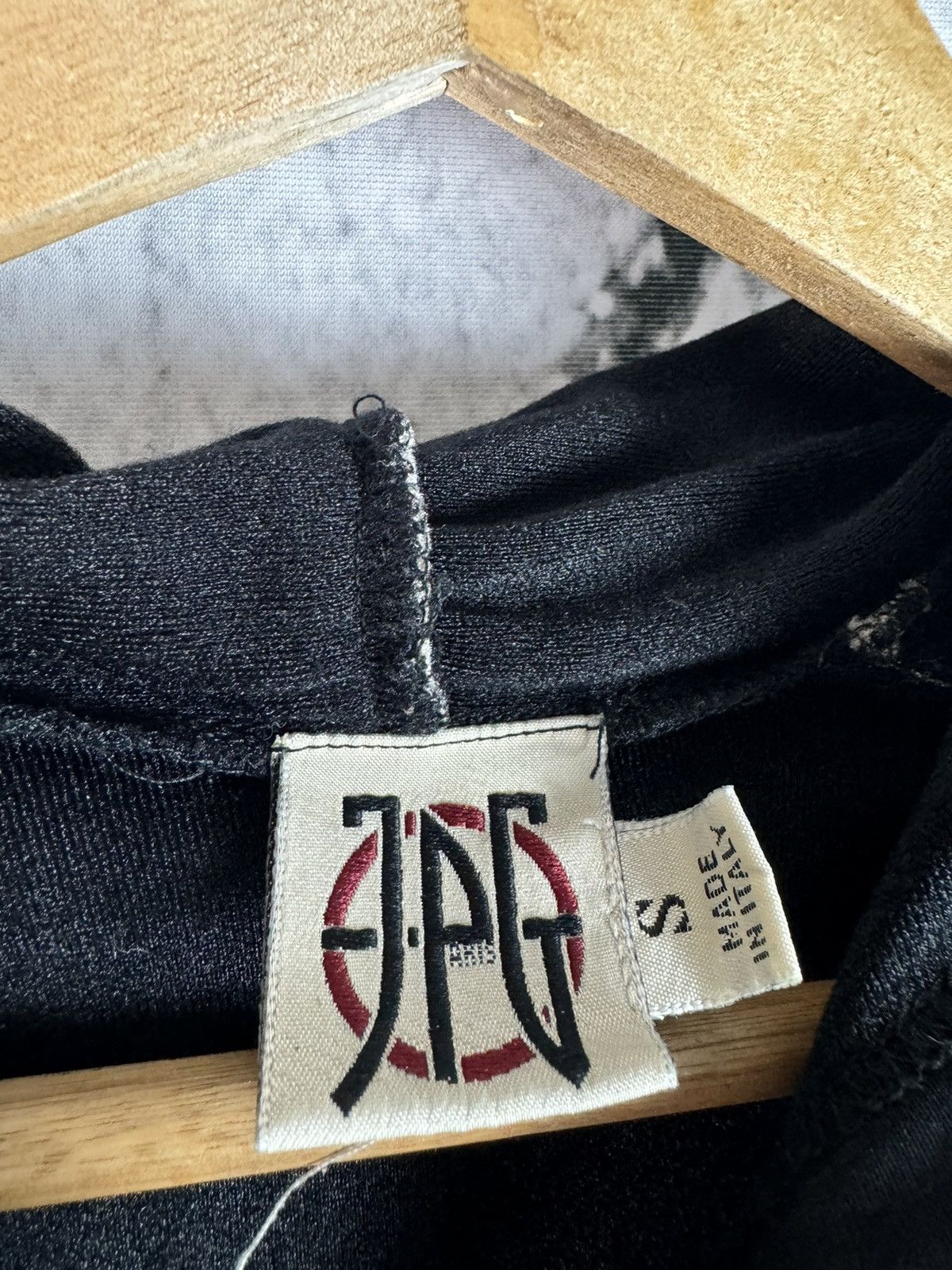 Archive Jean Paul Gaultier JPG safe sex hoodie