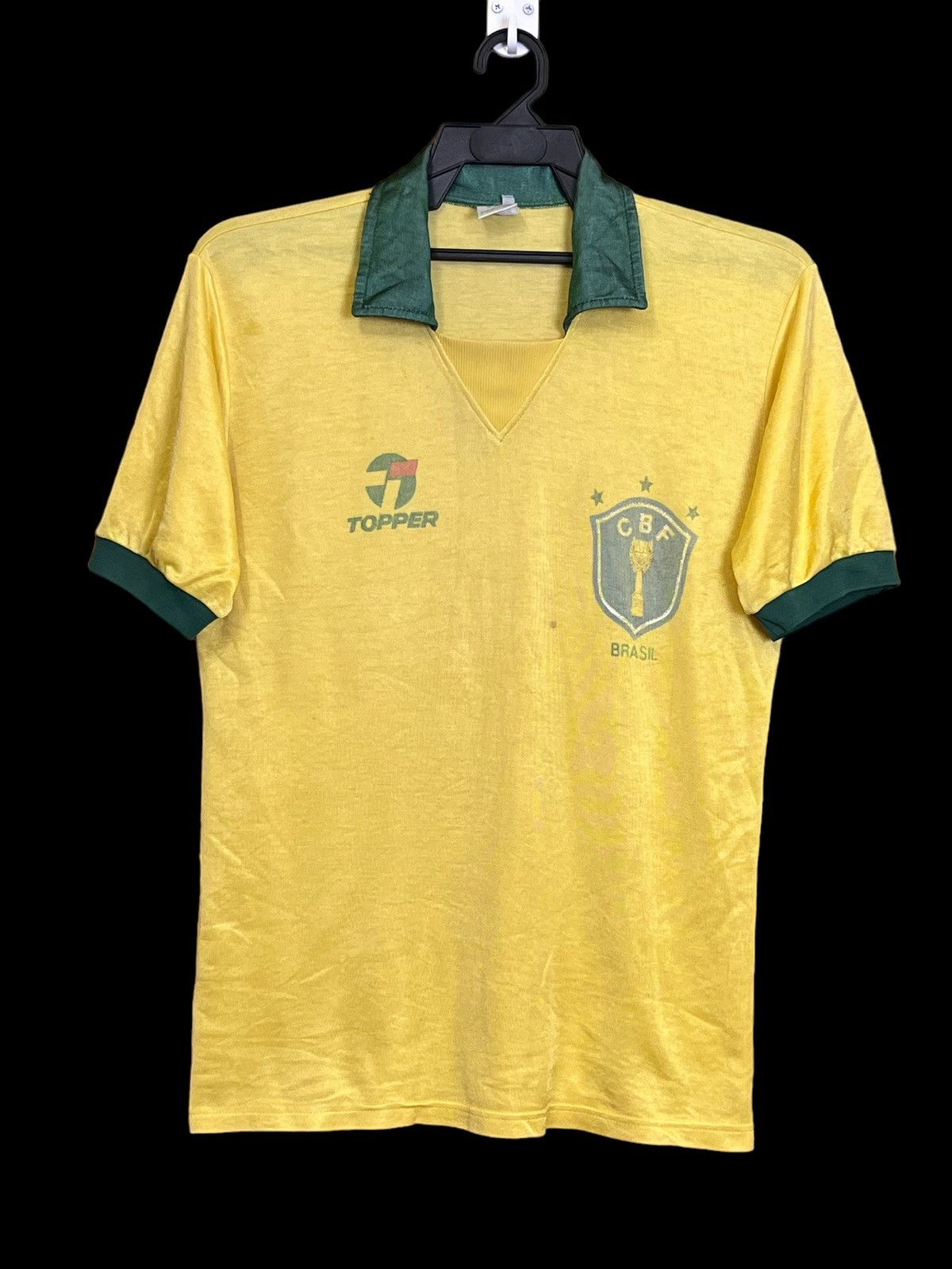 Sports Specialties VERY RARE🔥VINTAGE 80s BRAZIL TOPPER MADE IN BRAZIL JERSEY Size US M / EU 48-50 / 2 - 1 Thumbnail