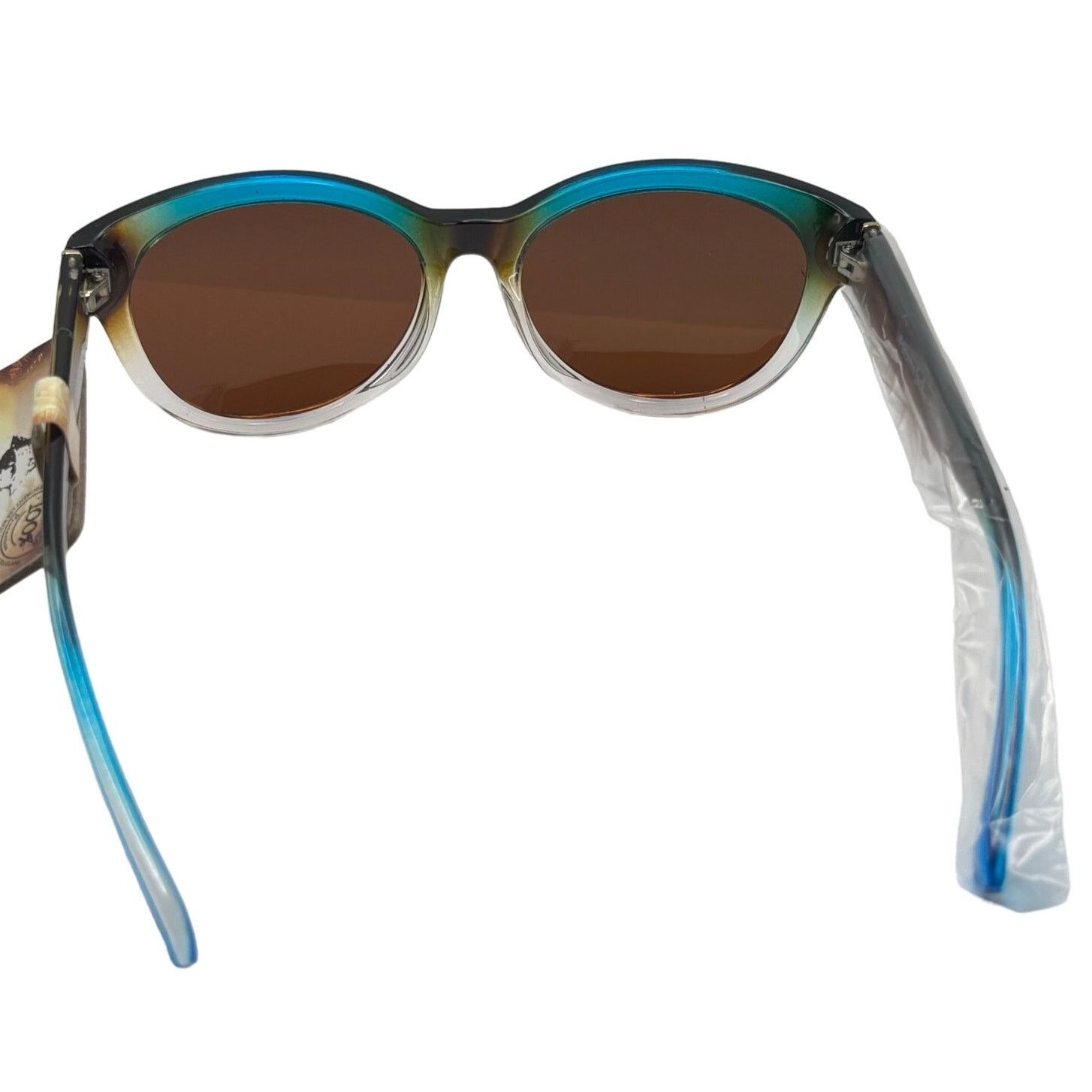 Panama Jack Women's Brown & Blue Panama Jack Sunglasses Size ONE SIZE - 5 Thumbnail