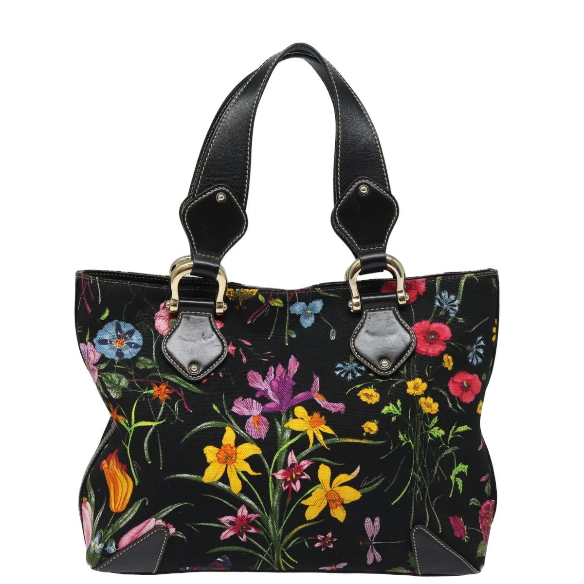 Gucci Flora Multicolour Canvas Tote Bag (Pre-Owned) Size ONE SIZE - 1 Thumbnail