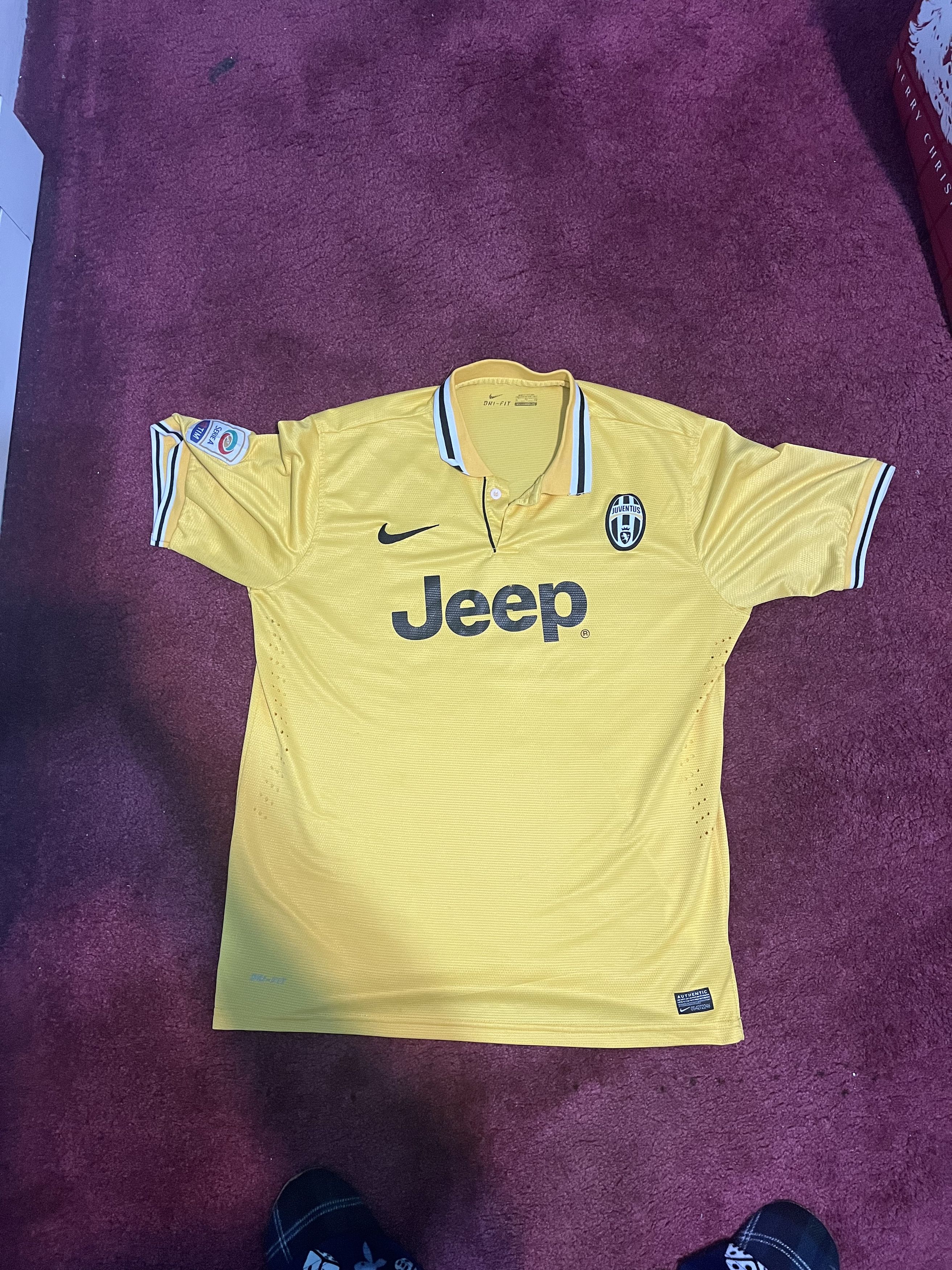 Nike × Vintage Replica Juventas 2013/14 yellow kit Size US XL / EU 56 / 4 - 1 Thumbnail