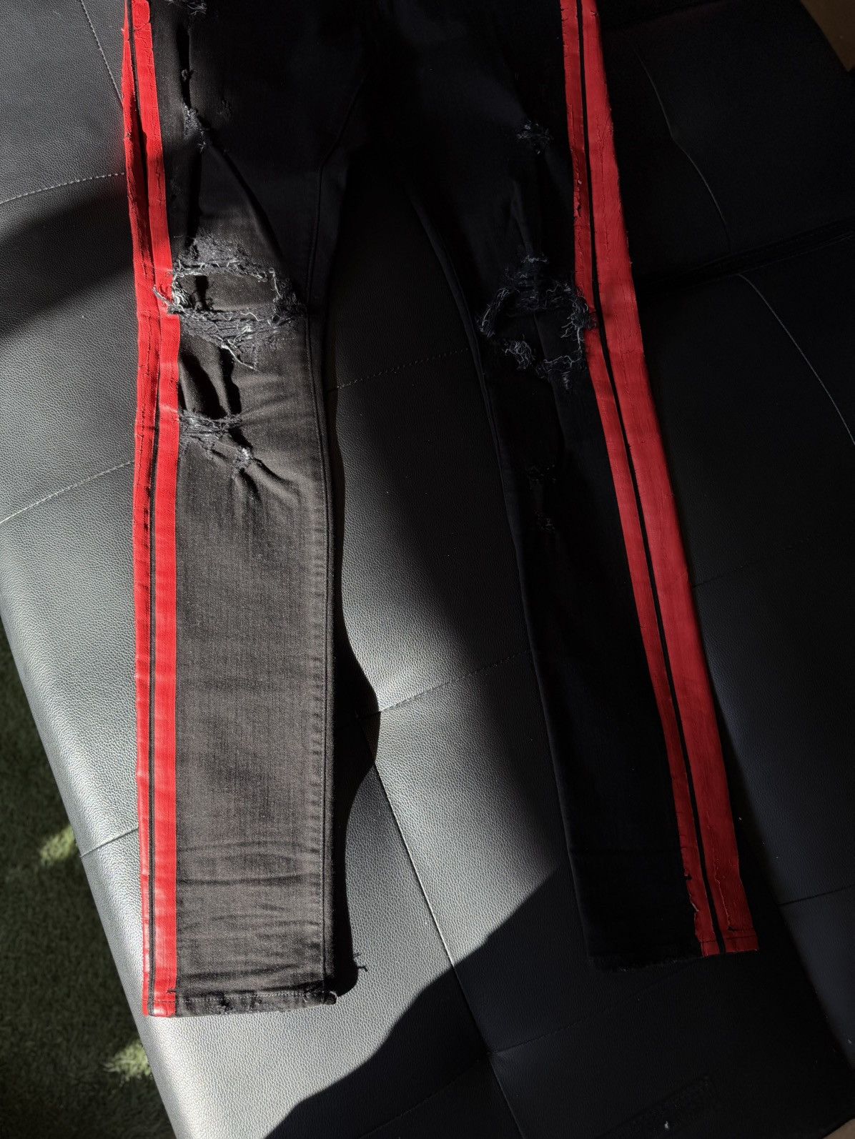 Amiri Amiri Black Stripe RARE Size 31 Flawless 🧼 Size US 31 - 2 Thumbnail
