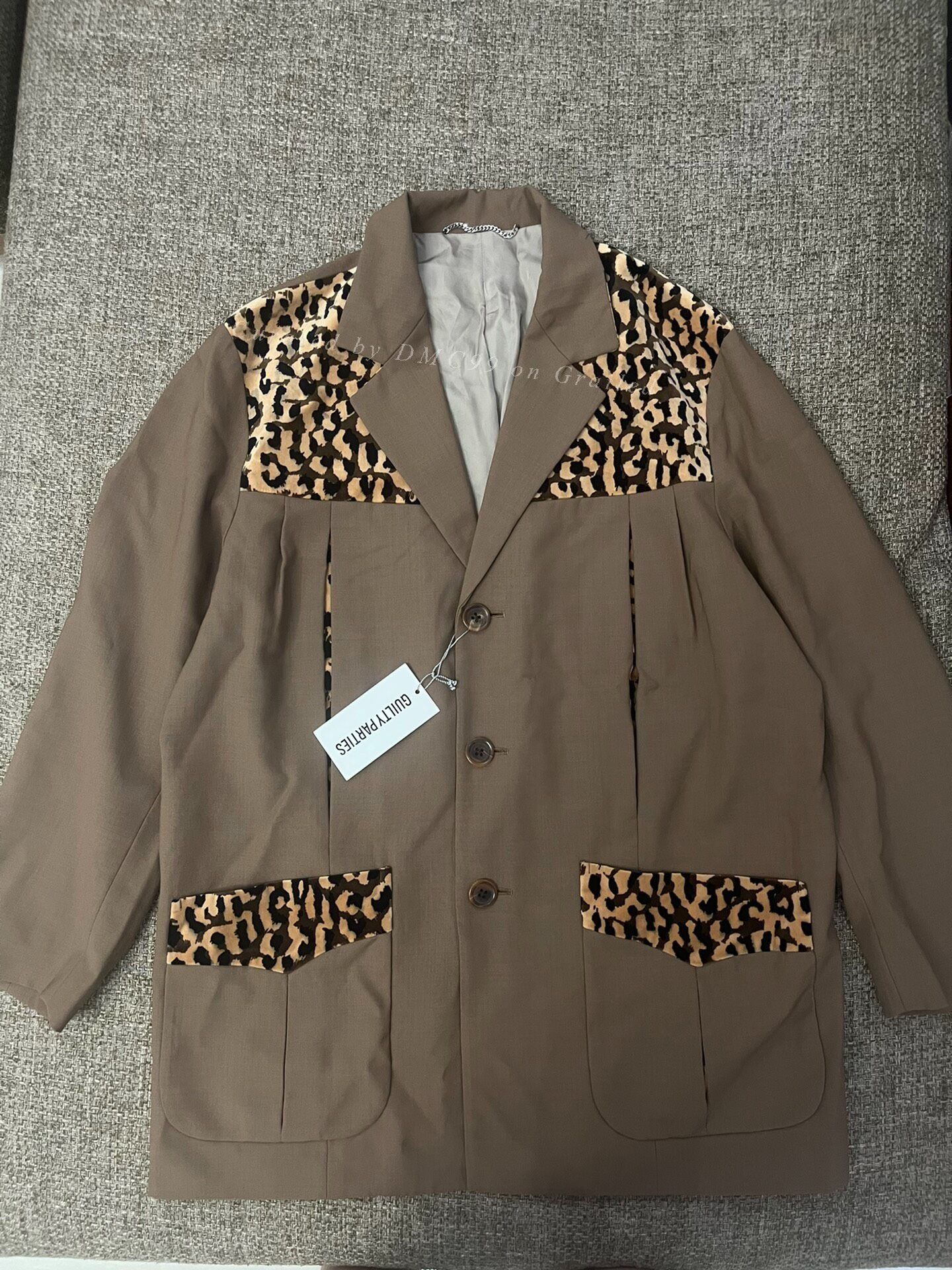 Wacko Maria Wacko Maria Leopard Wool Blazer 22SS Size US S / EU 44-46 / 1 - 1 Thumbnail