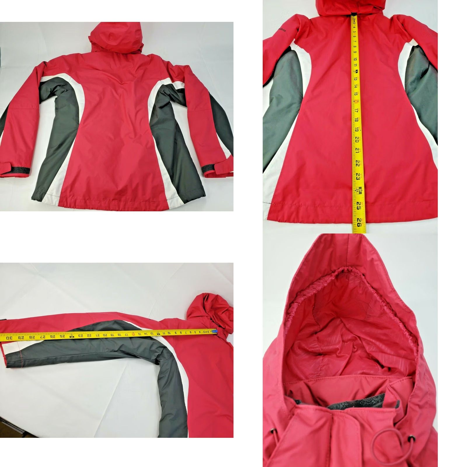 Pinko Columbia Interchange Jacket - Weatherproof Outer Shell & Fleece Liner, Women’s Small, Pink, 3-in-1, Polyester Size S / US 4 / IT 40 - 8 Thumbnail