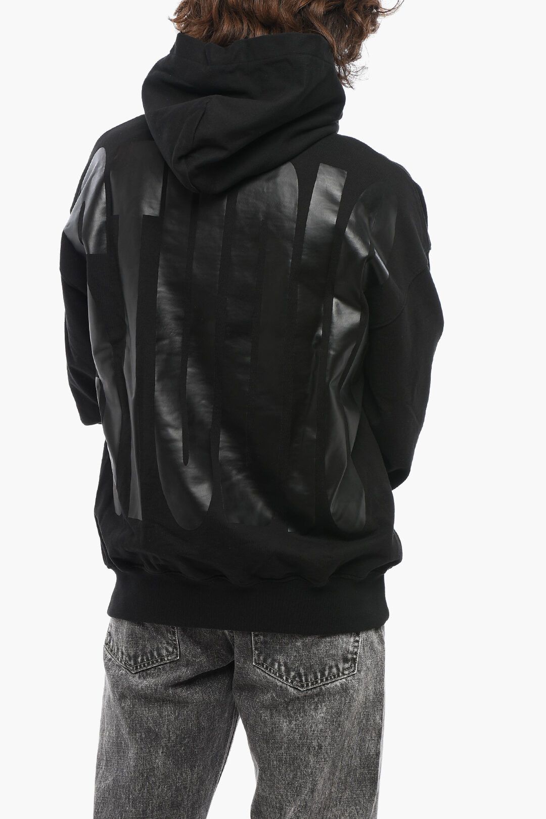 1989 STUDIO og1mm0725 Brushed Cotton Hoodie in Black Size US L / EU 52-54 / 3 - 2 Thumbnail